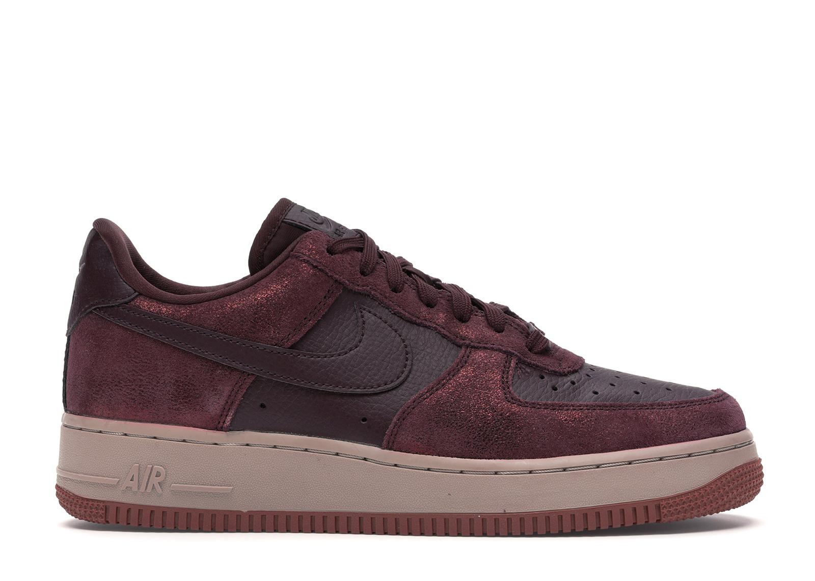 air force 1 low burgundy