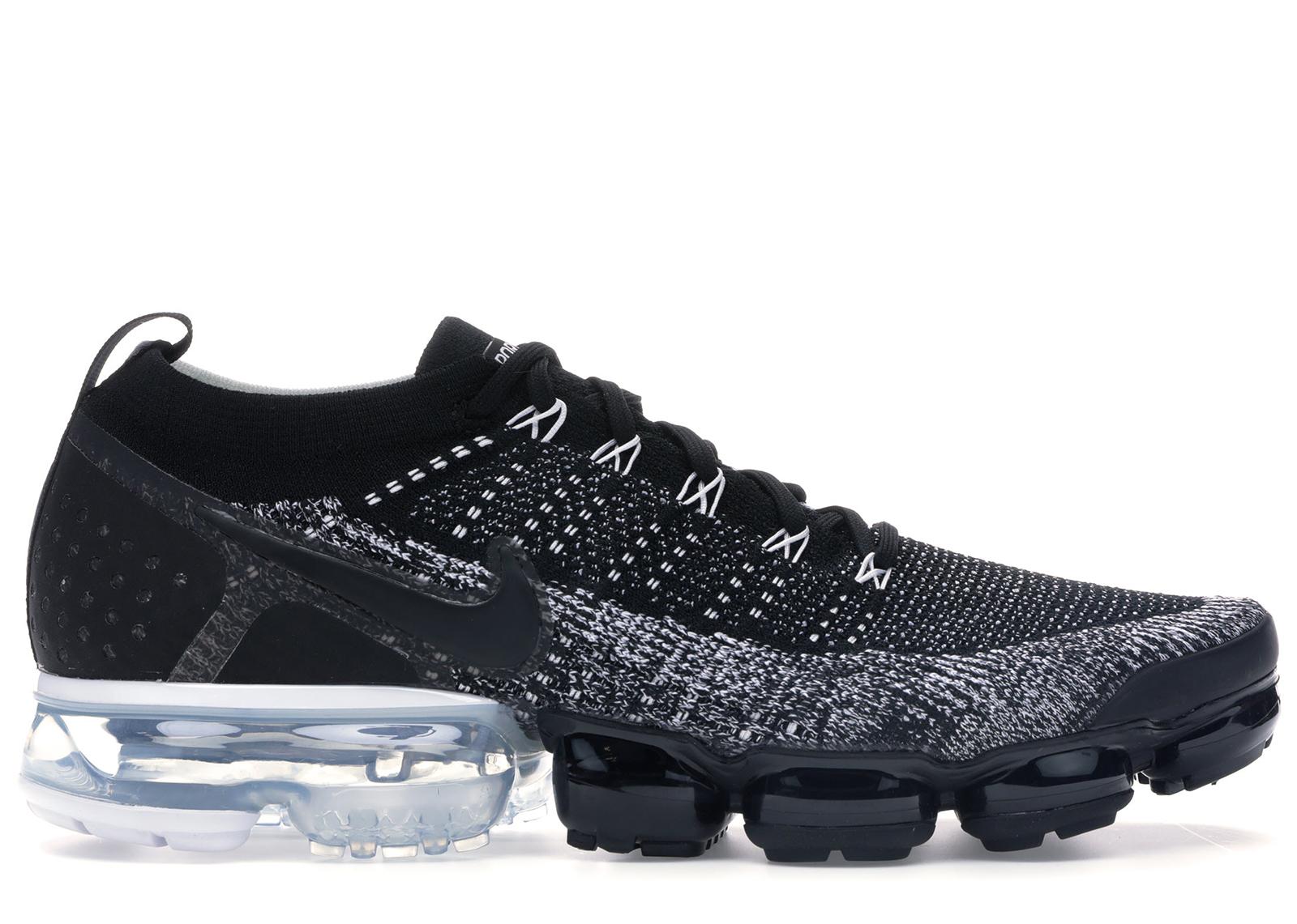 vapormax white black black