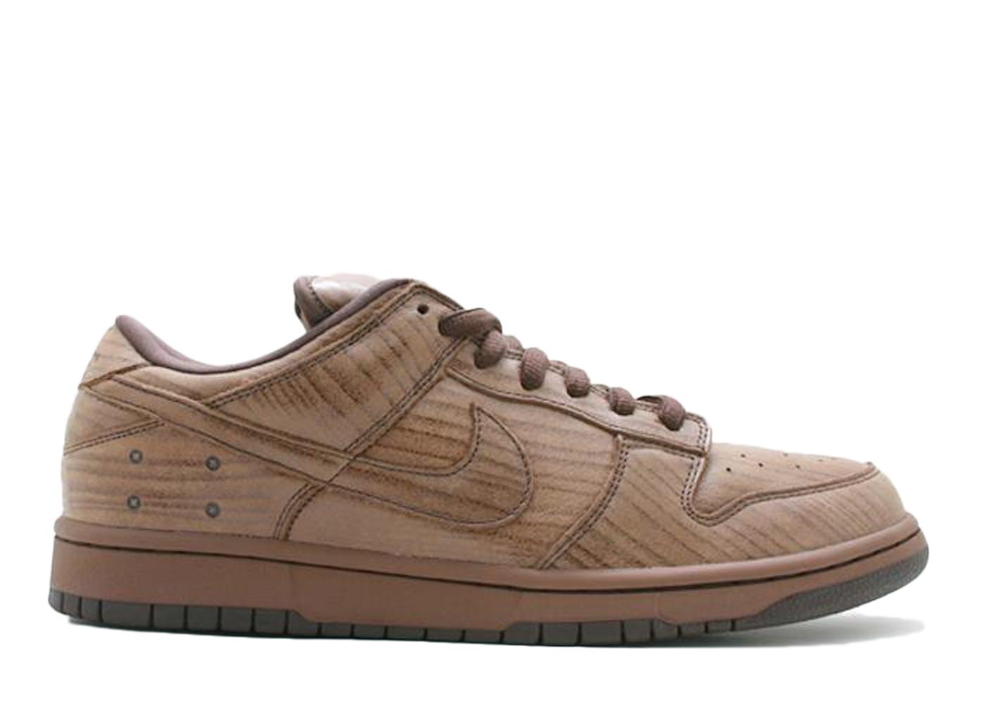 nike brown low