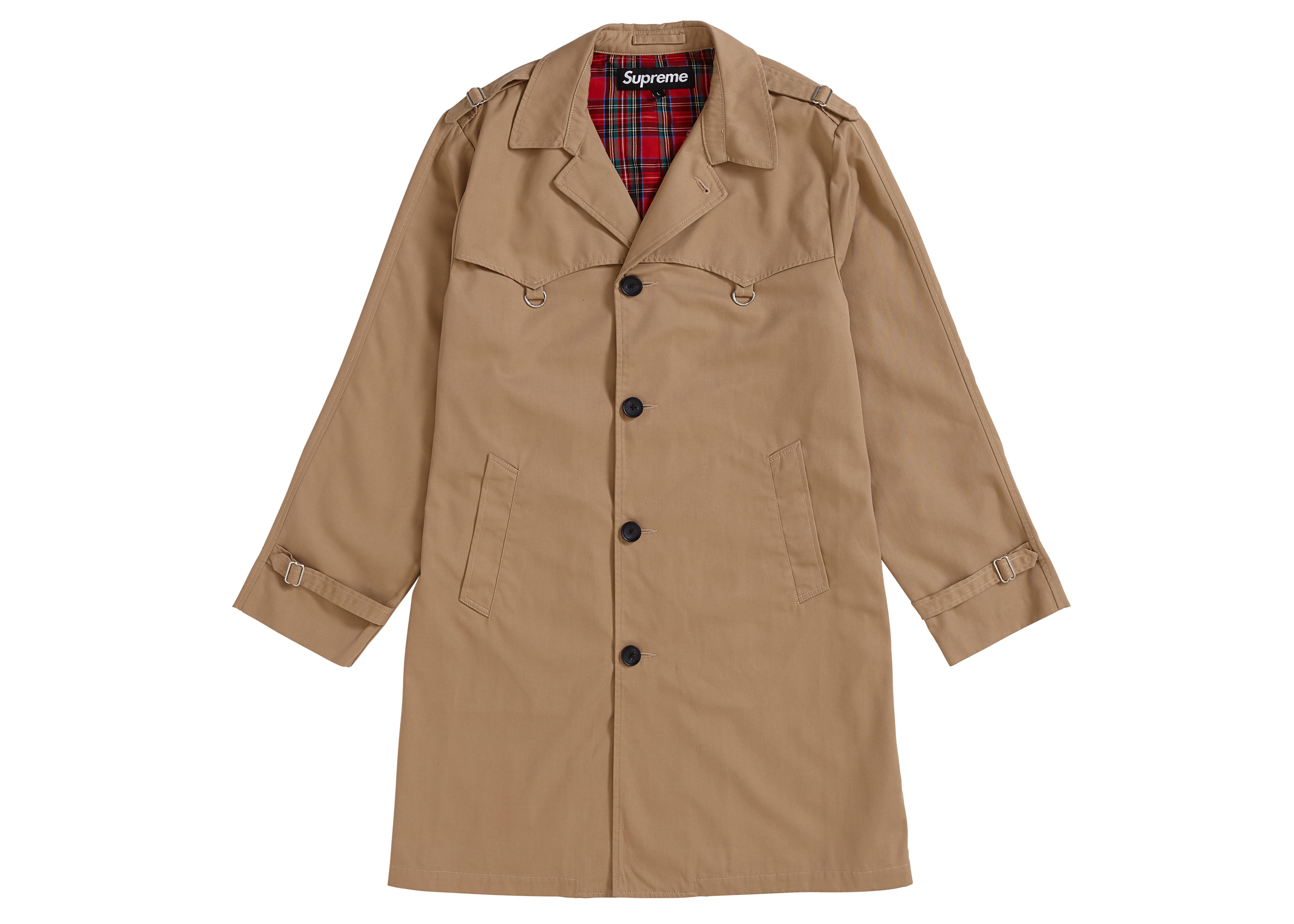 trench coat supreme