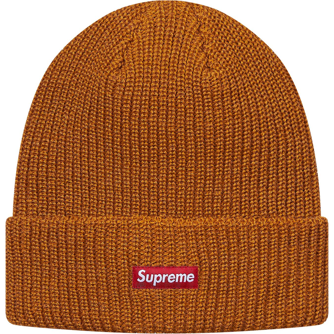 heather loose gauge beanie