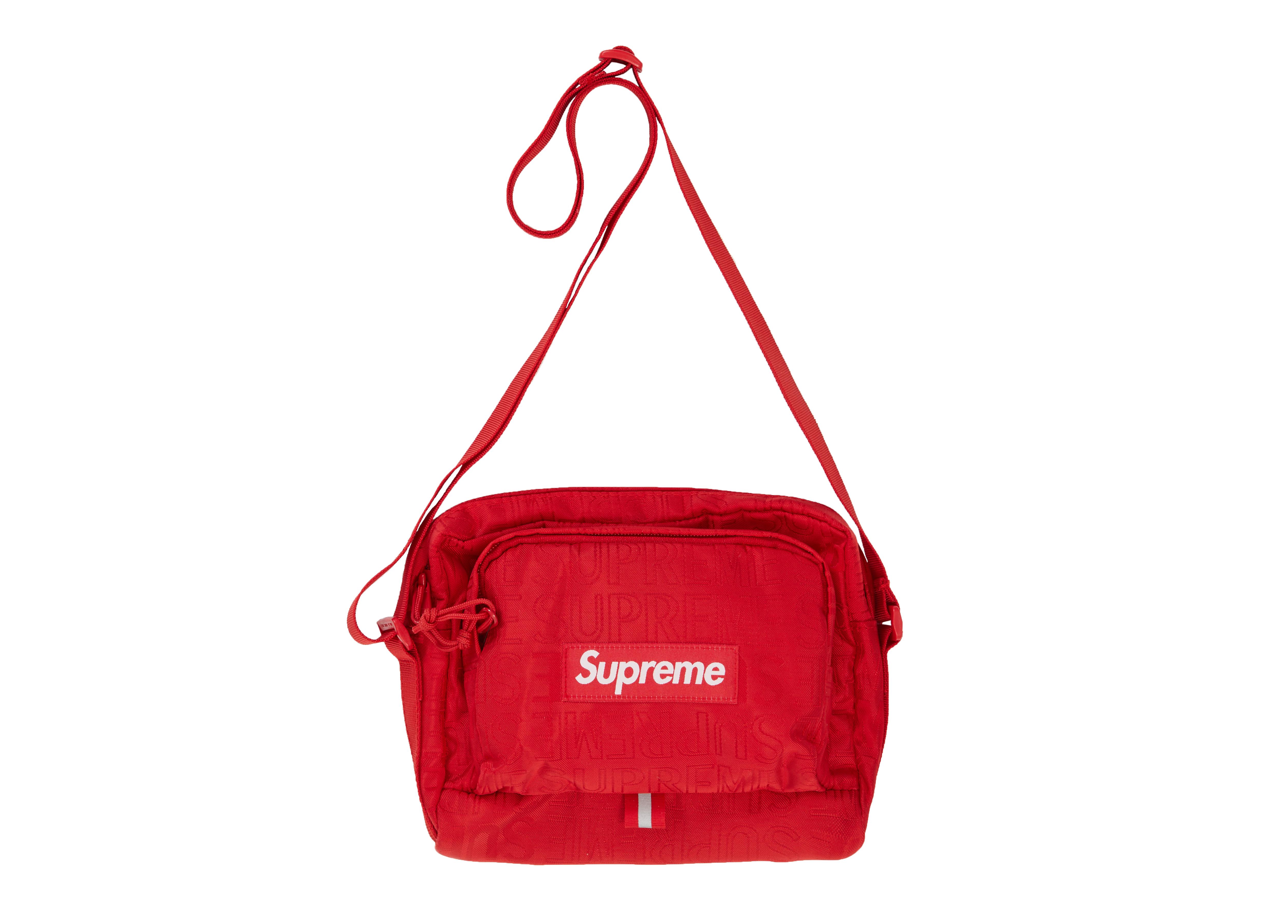 supreme ss19 waist bag red