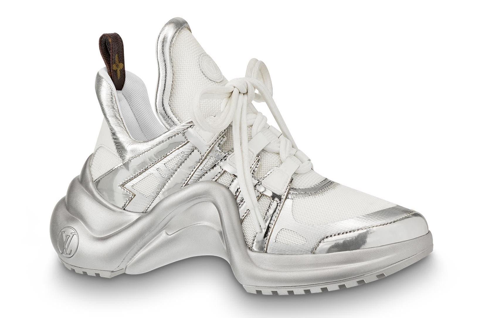Louis Vuitton Archlight Trainer Metallic Silver (w) in White - Lyst