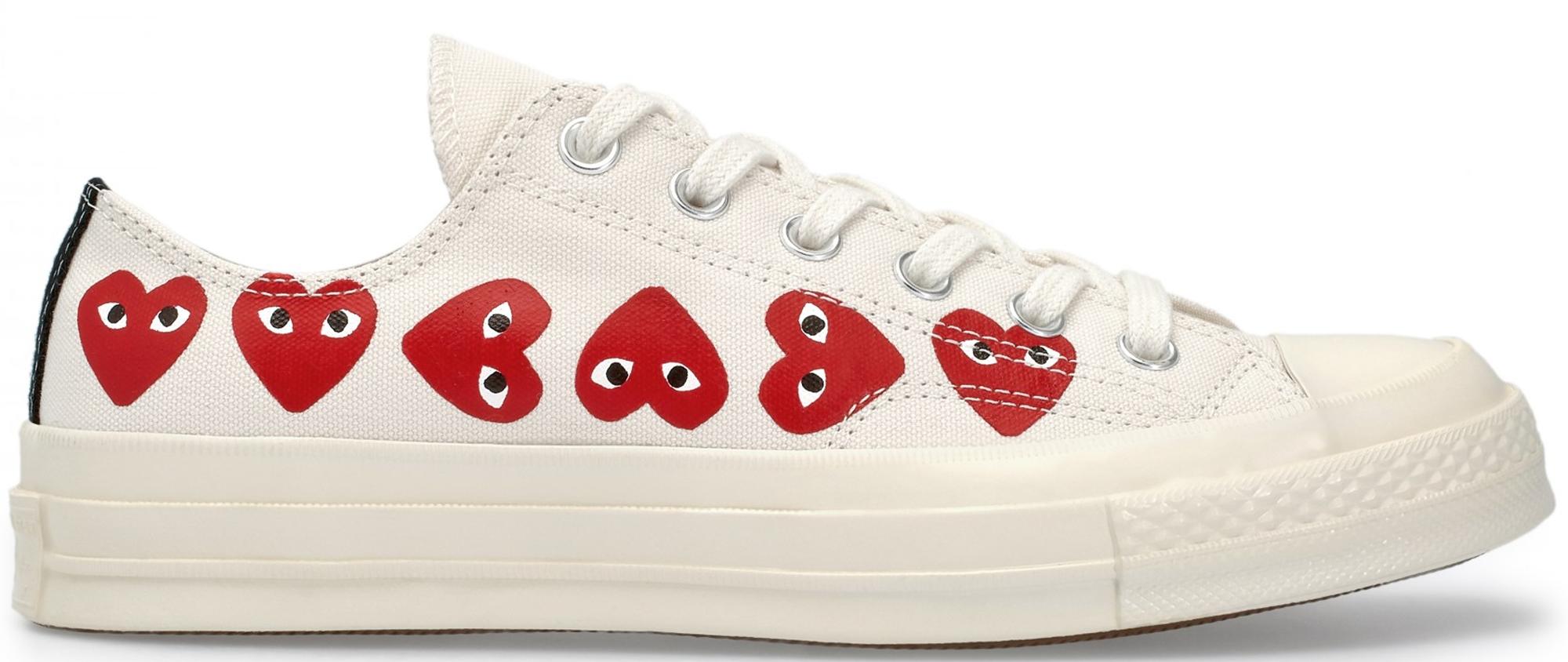 multi heart cdg converse