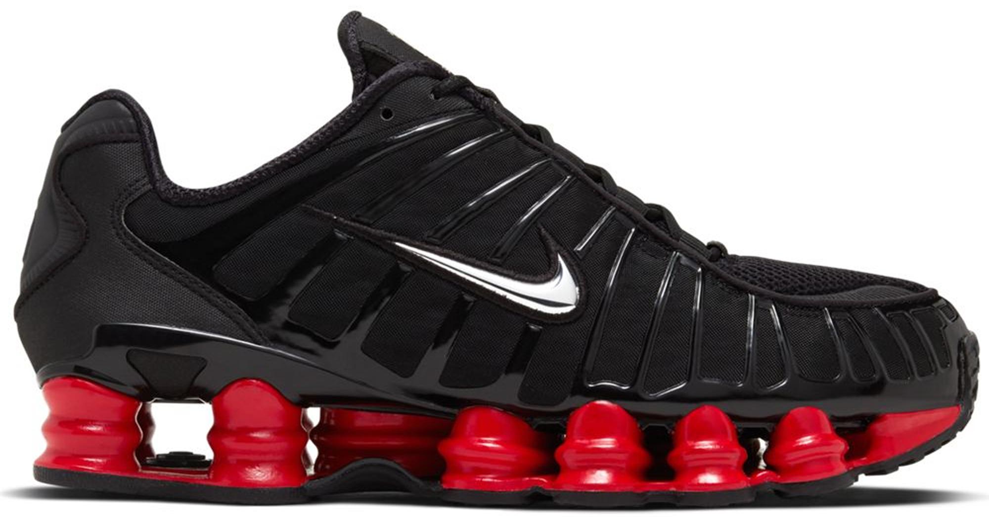 Nike Synthetic X Skepta Shox In Black Metallic Silver University Black For Men Save 66 Lyst