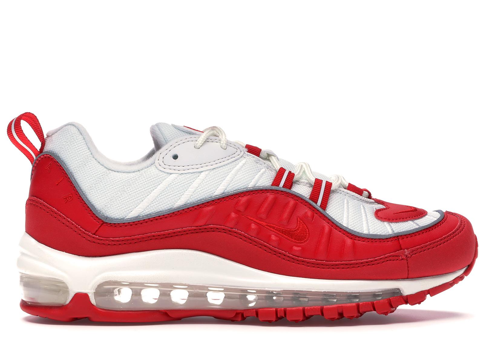 nike air max 98 red white