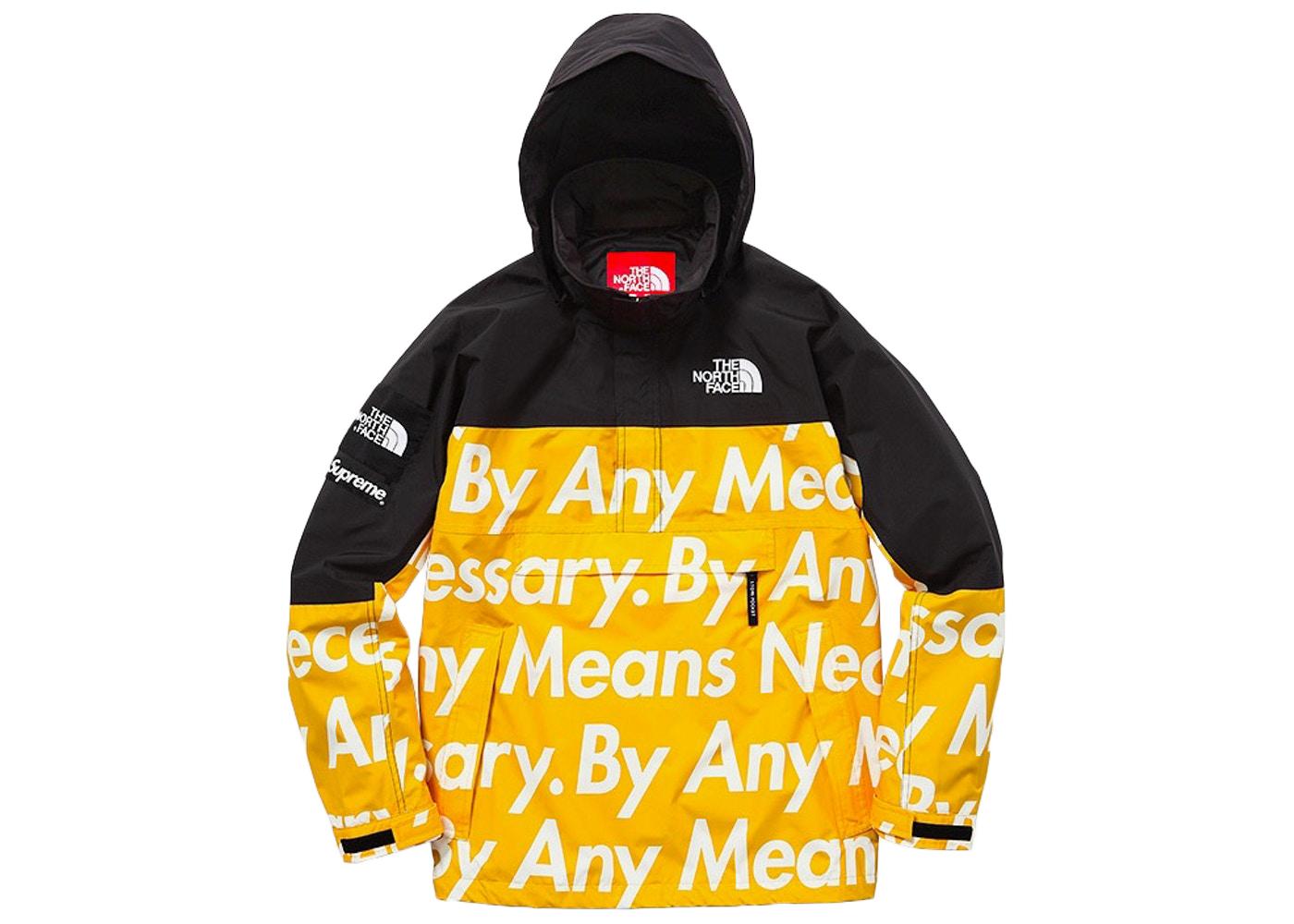 Supreme The North Face By Any Means Mountain Jacket In Yellow For Men Lyst