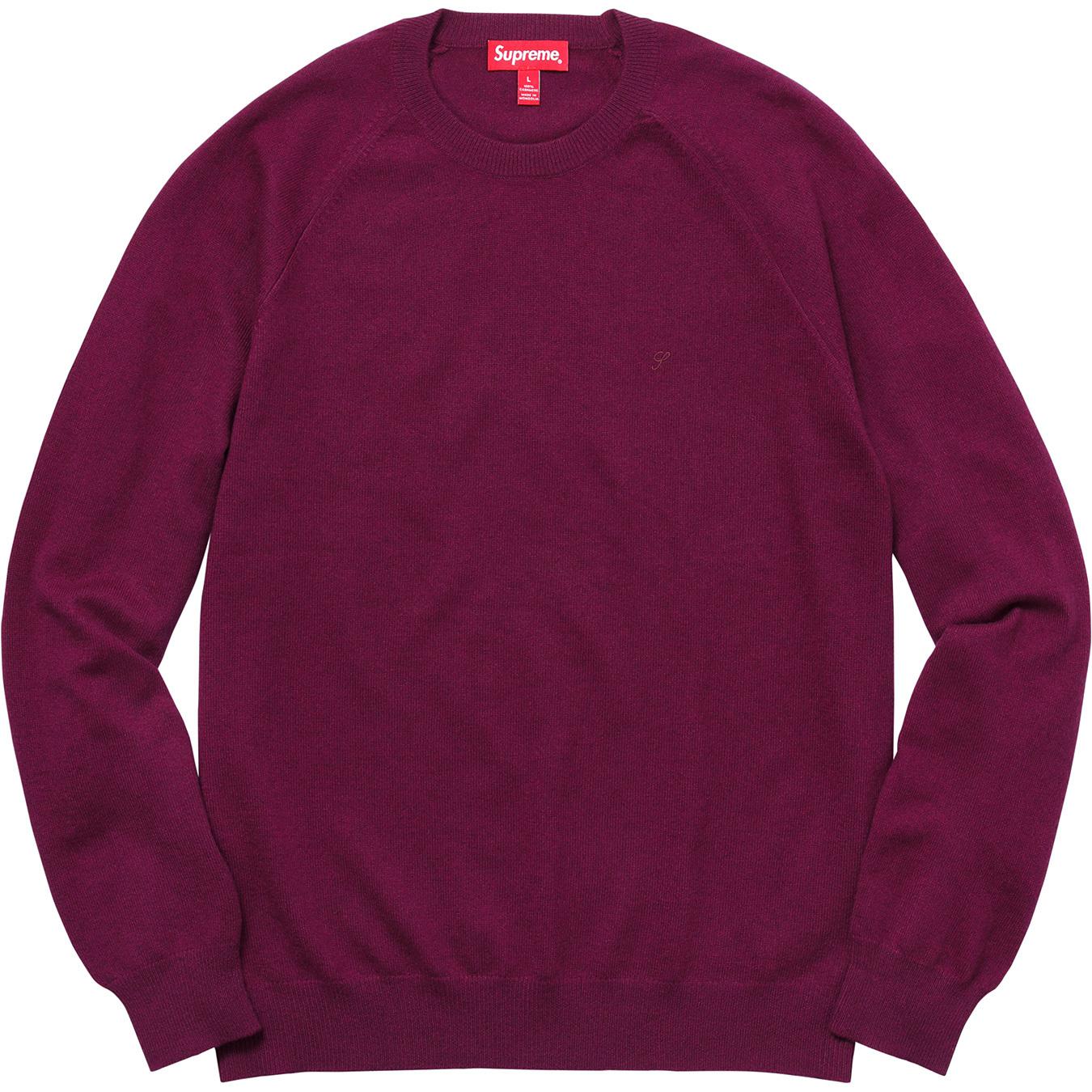 supreme cashmere sweater