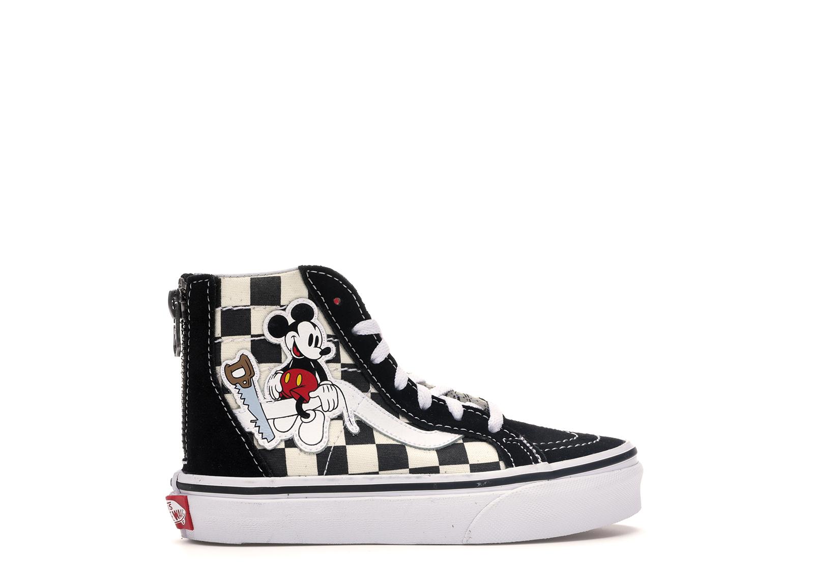 mickey mouse vans high tops