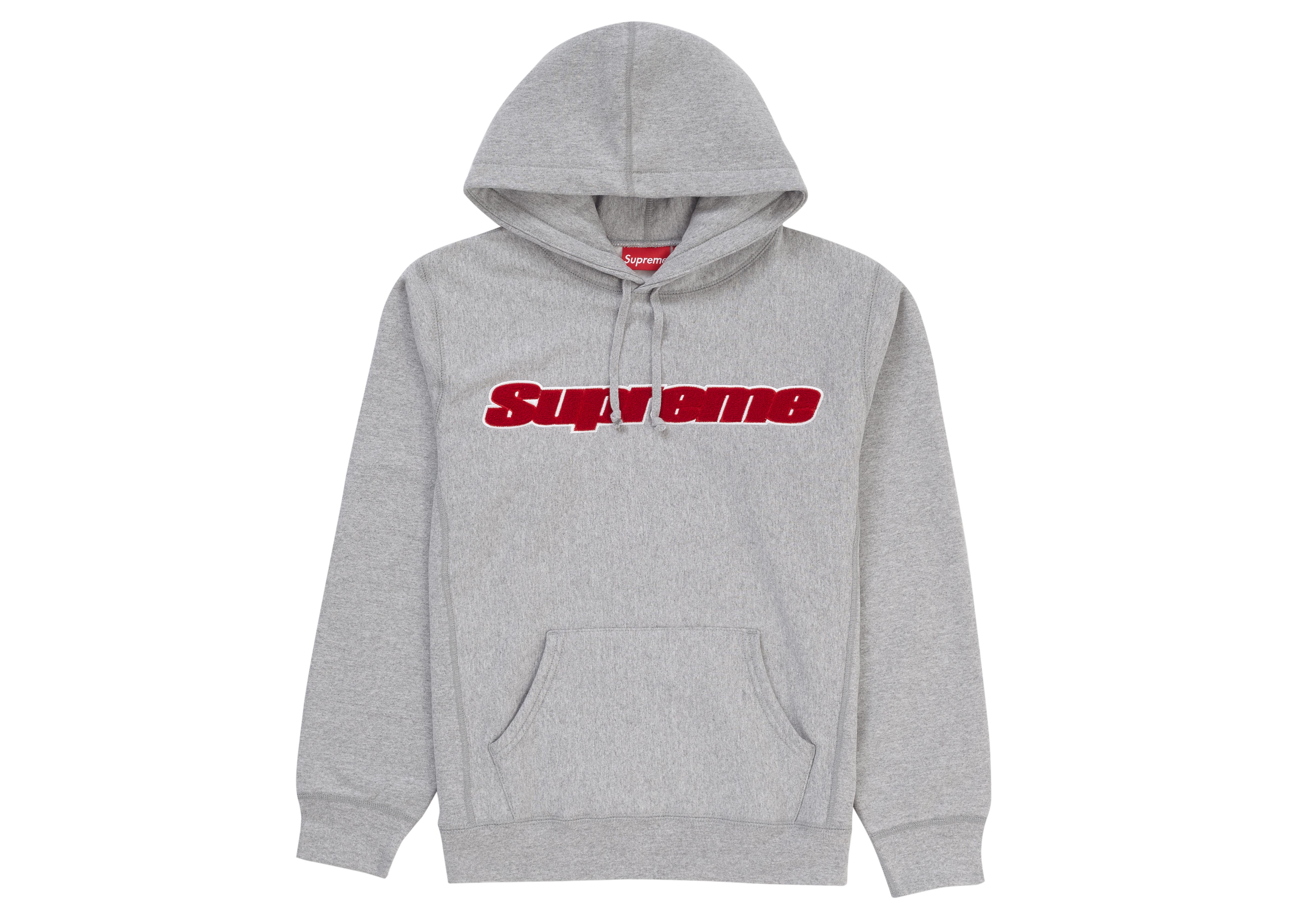 supreme gray sweatshirt