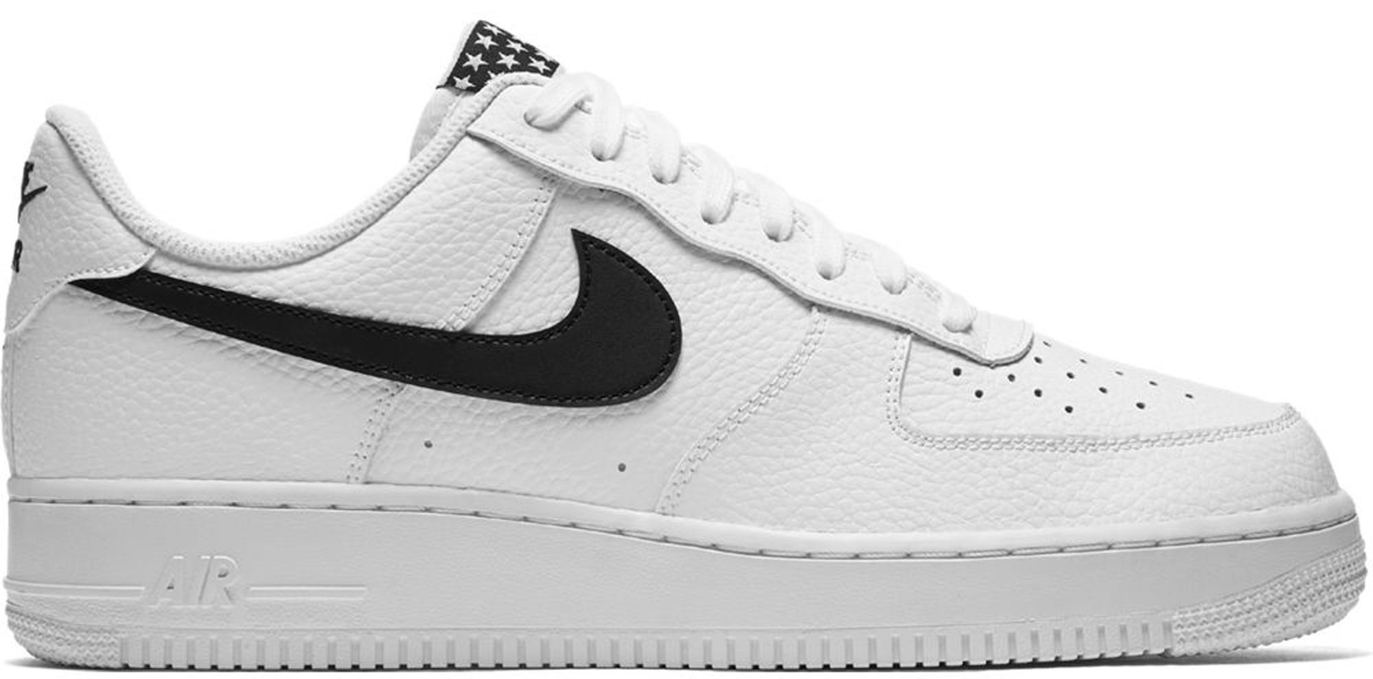 nike air force 1 with black stripe