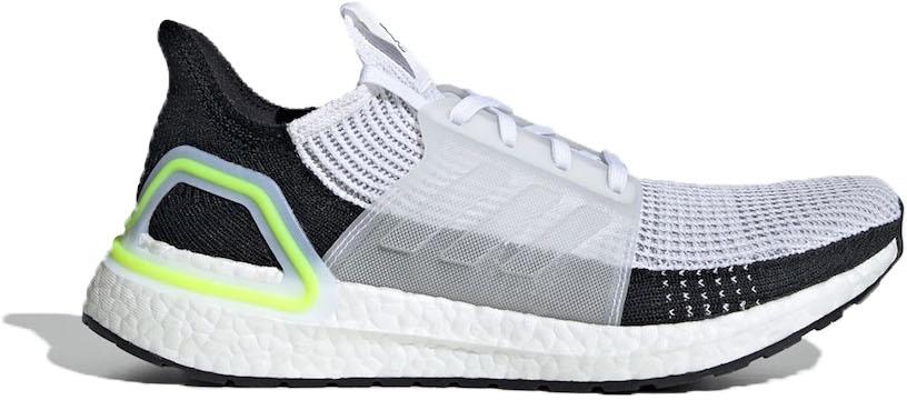 adidas ultra boost 19 black white