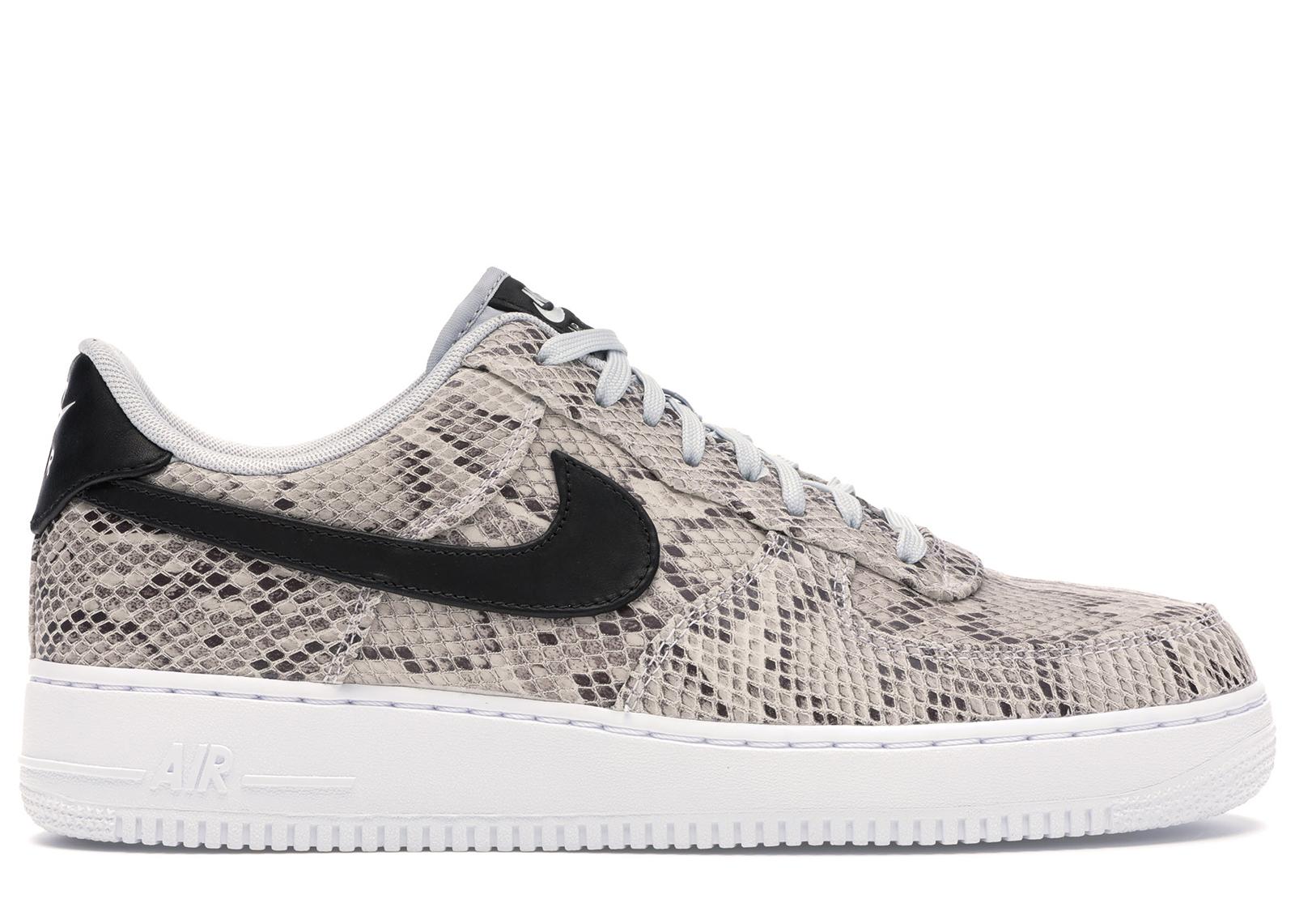 air force 1 low yellow snakeskin