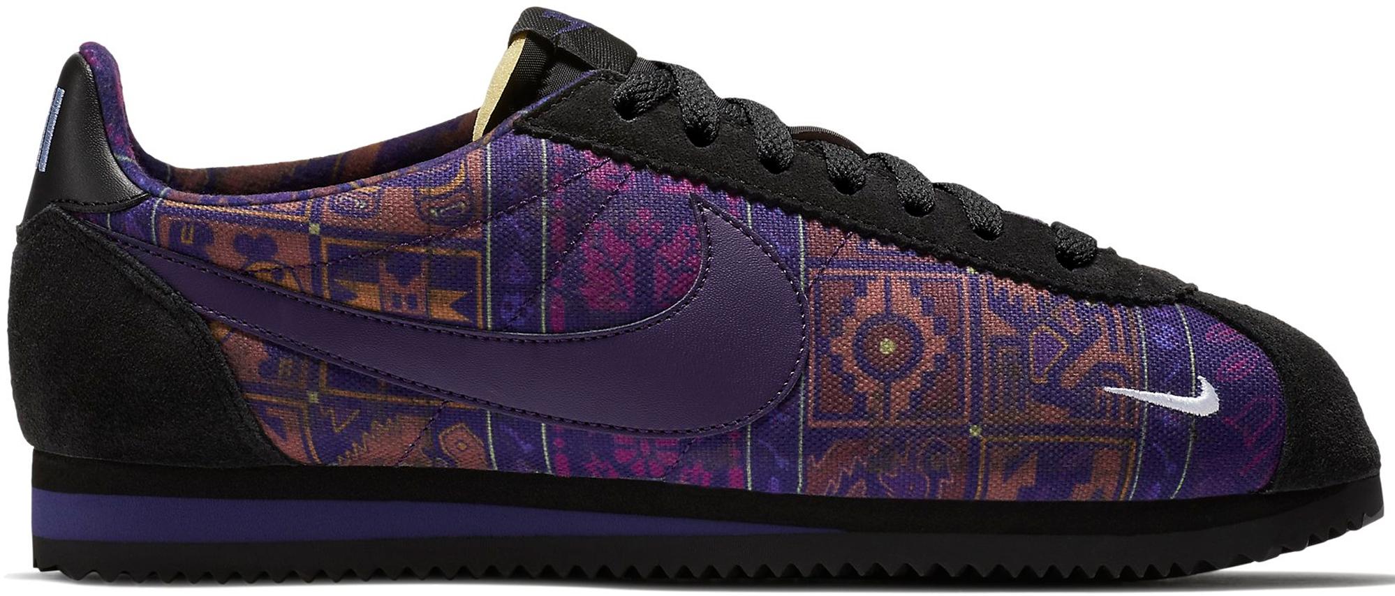 nike purple cortez