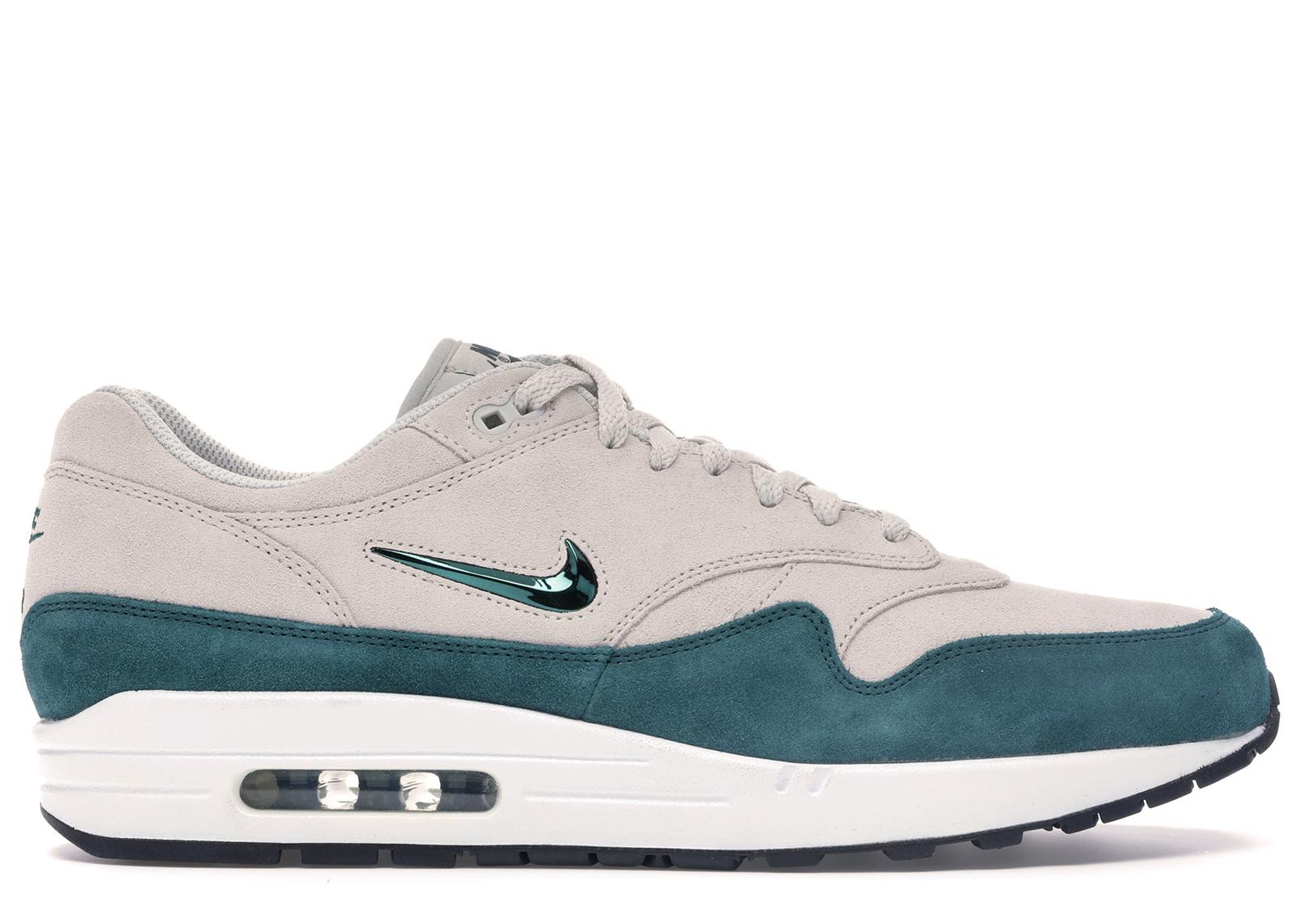 grey and teal air max