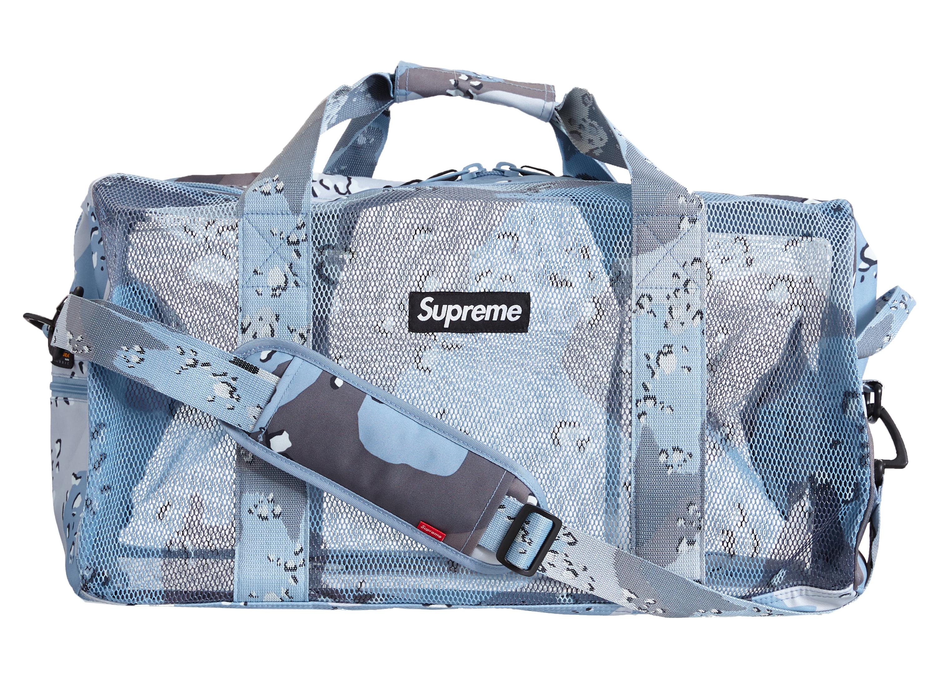 blue supreme bag