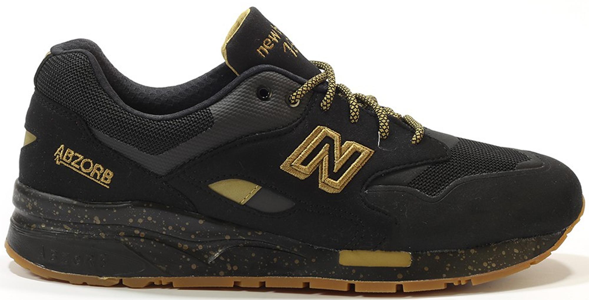 new balance 1600 mens black gold