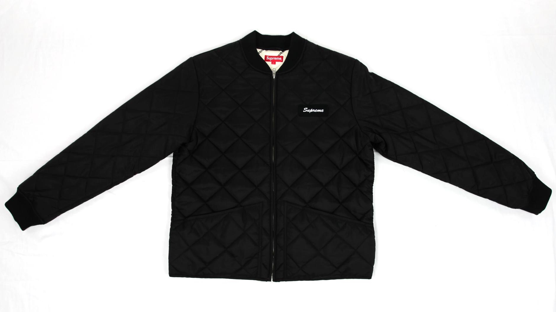 supreme black jacket