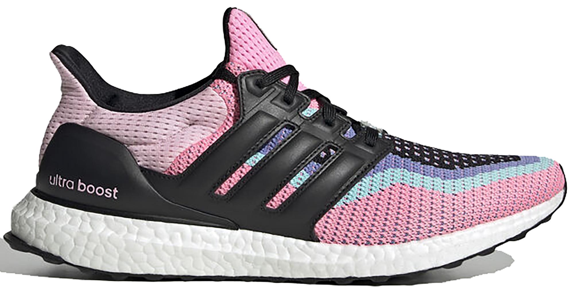 ultra boost black pink