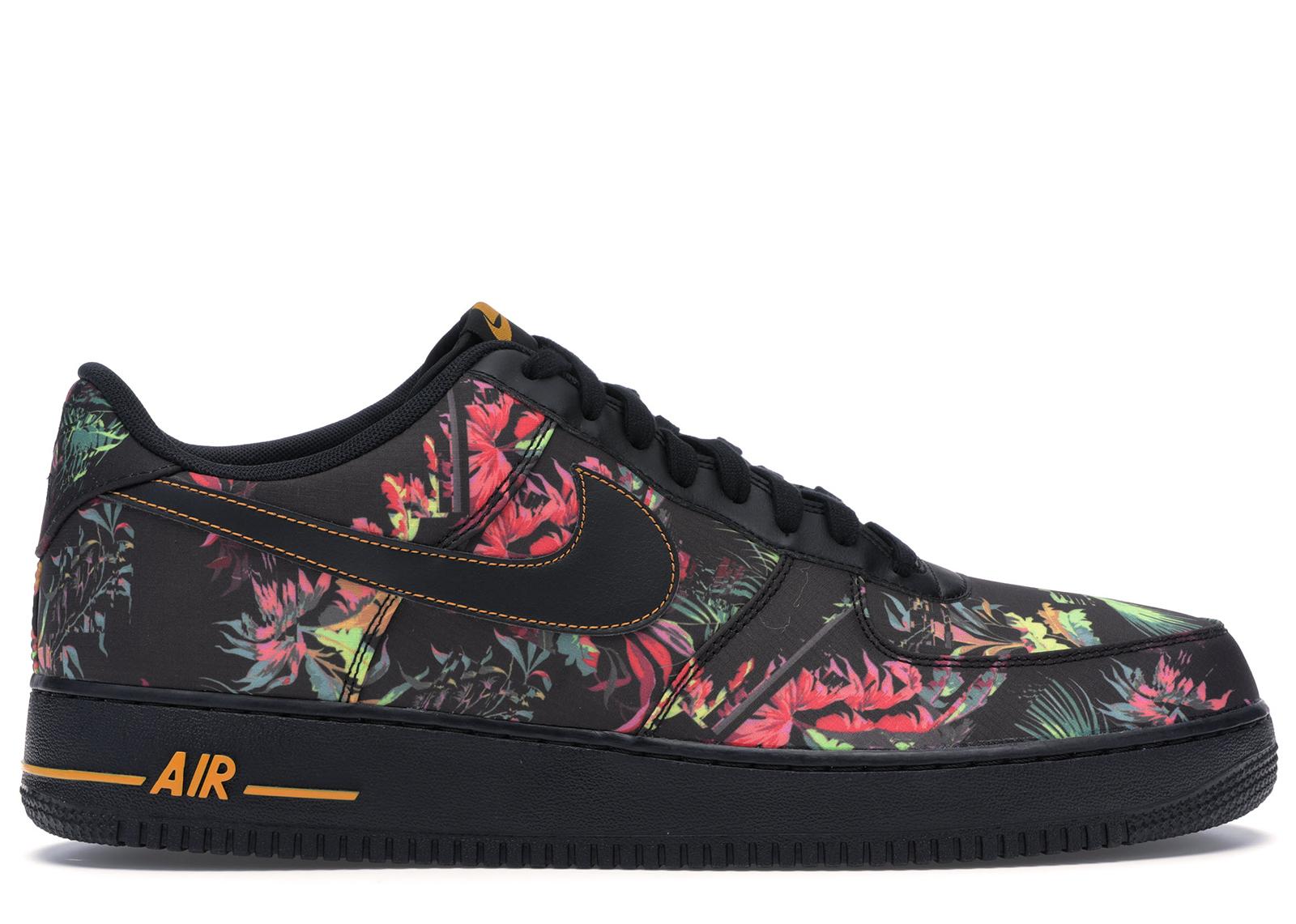 floral black air force 1