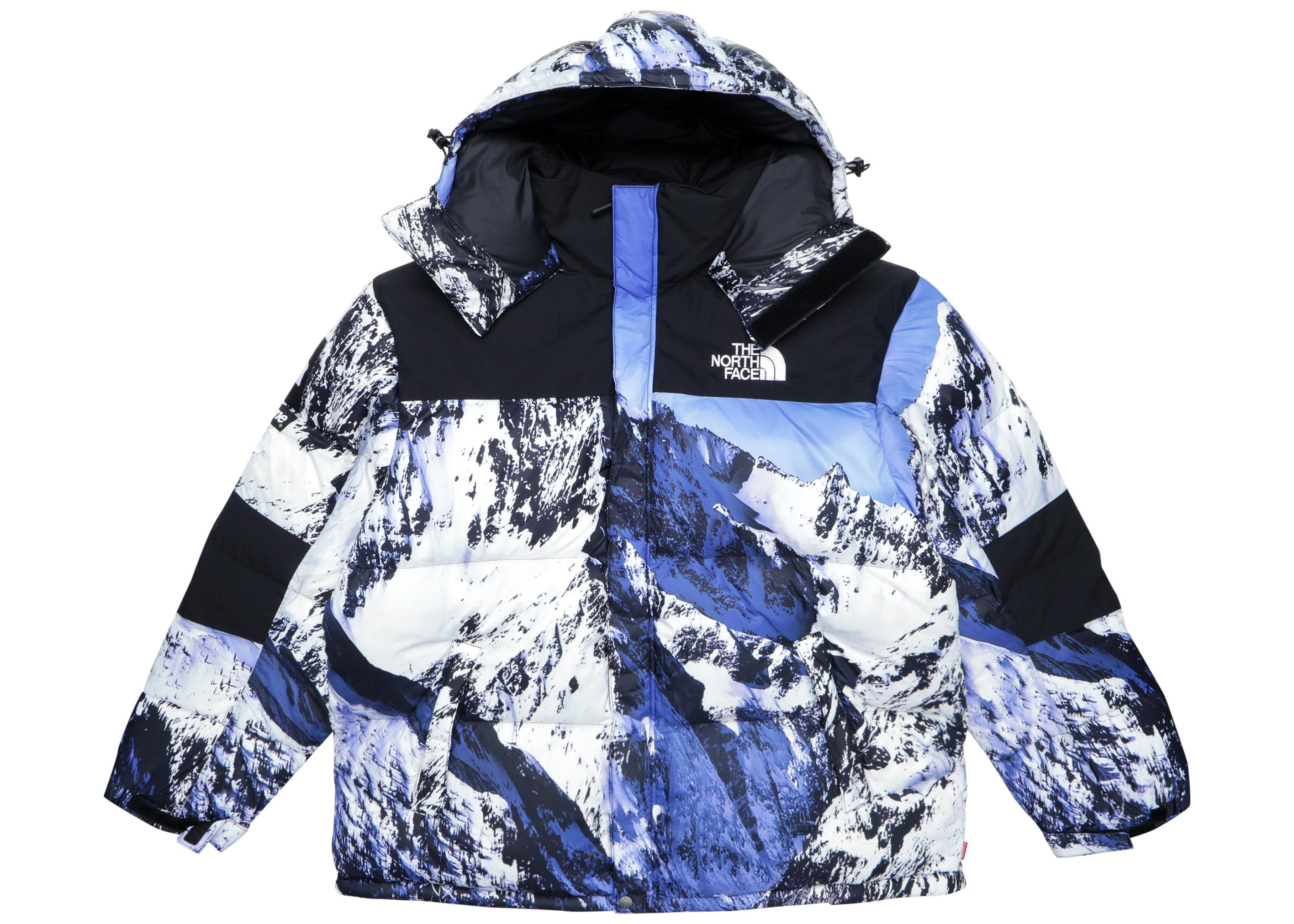 Supreme The North Face Mountain Baltoro Jacket In Blue White Blue For Men Lyst