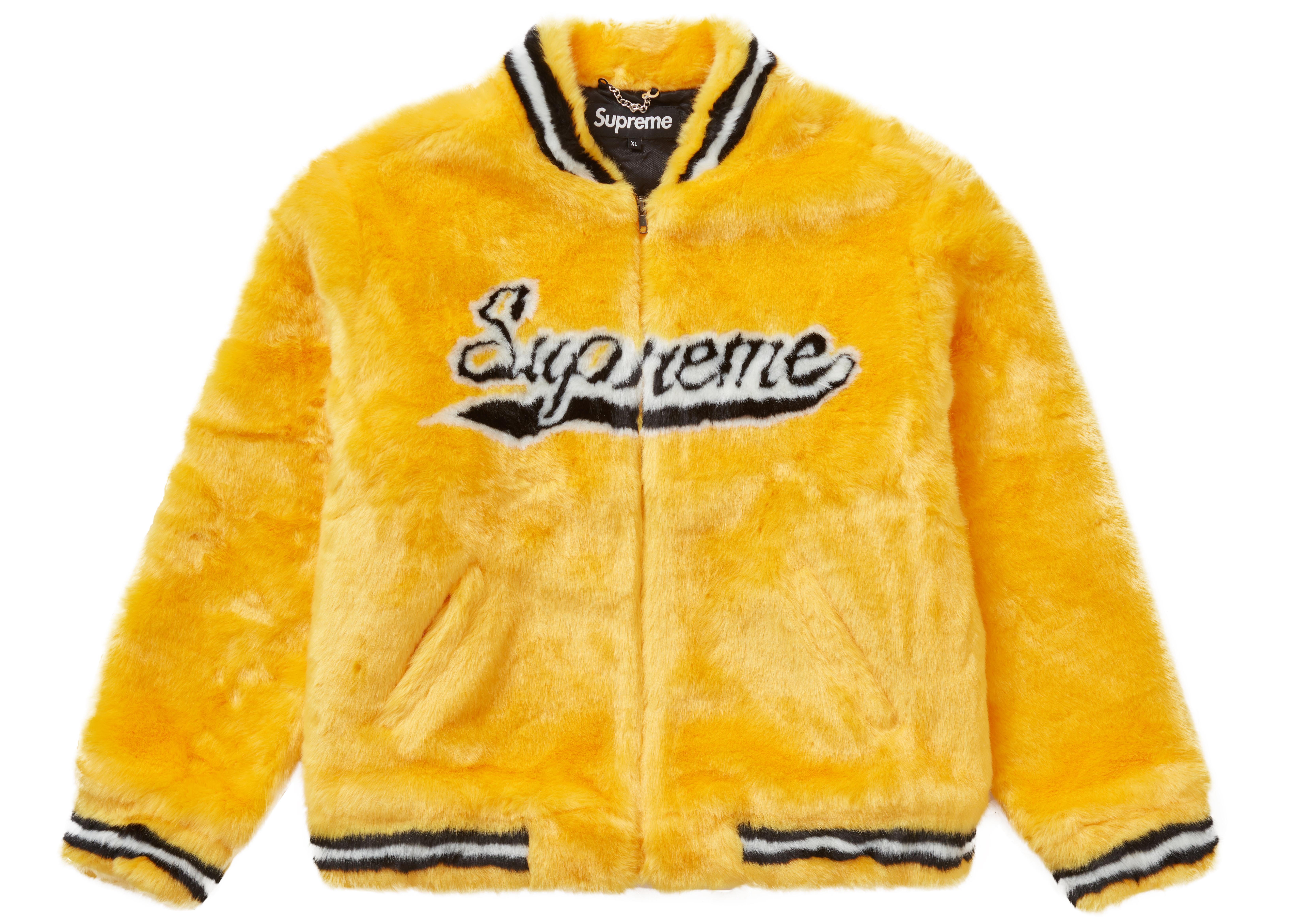 supreme twill varsity varsity jacket light blue