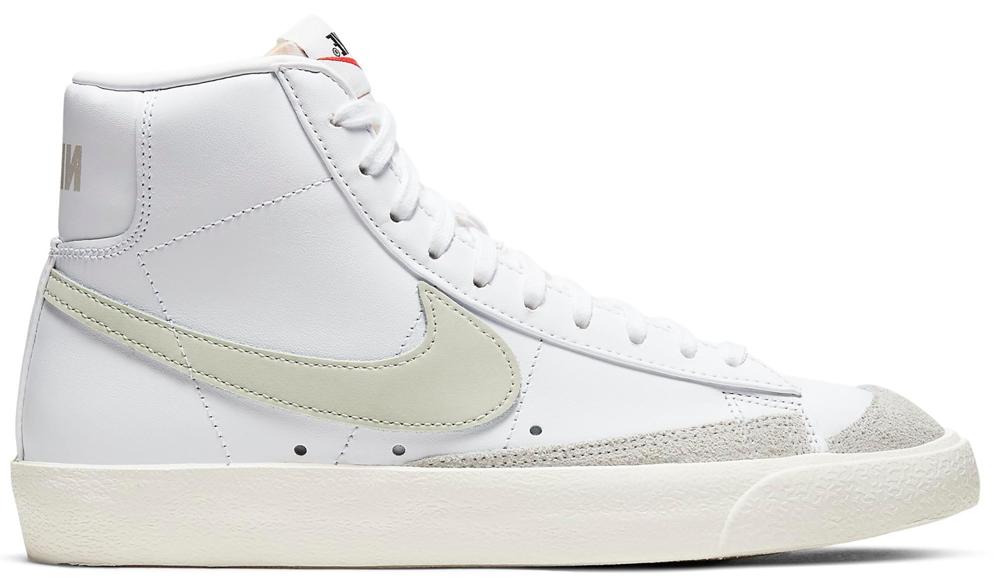 nike blazer white bone sail