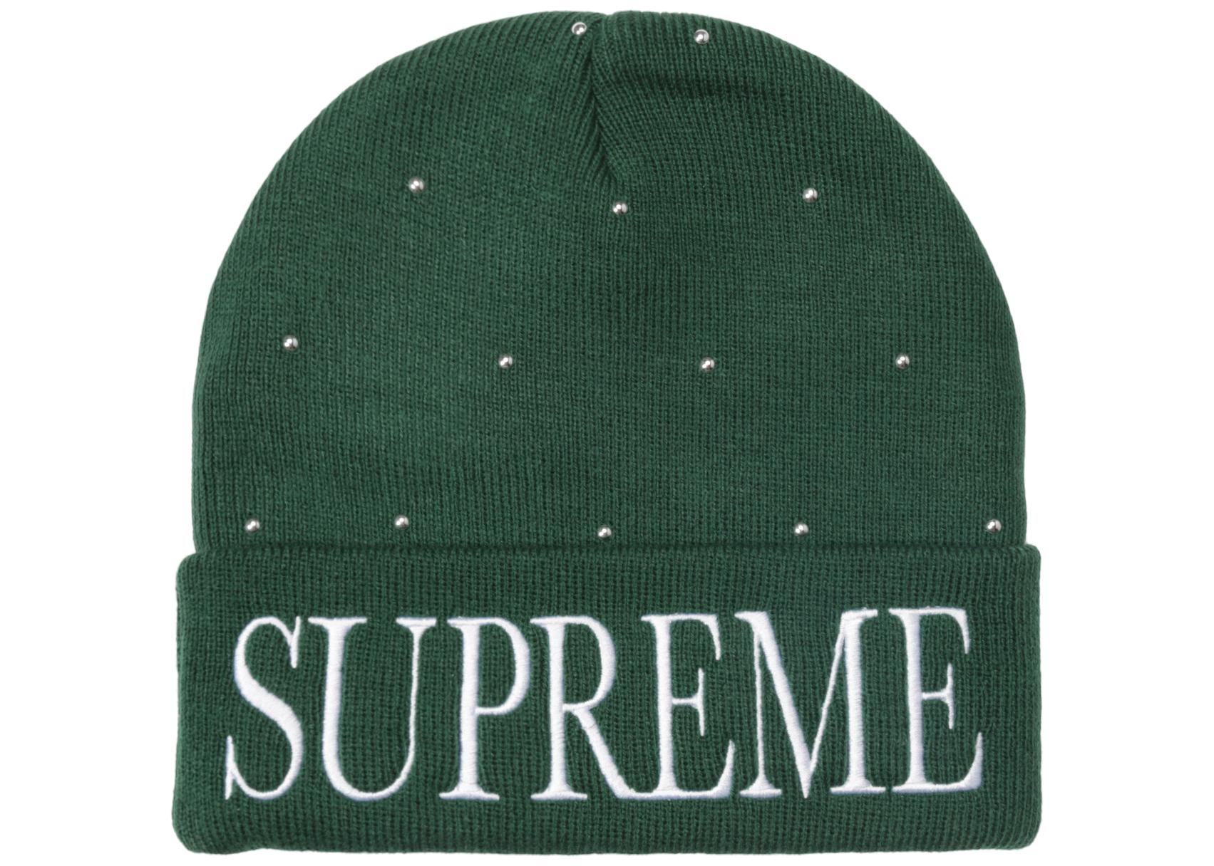 supreme beanie green