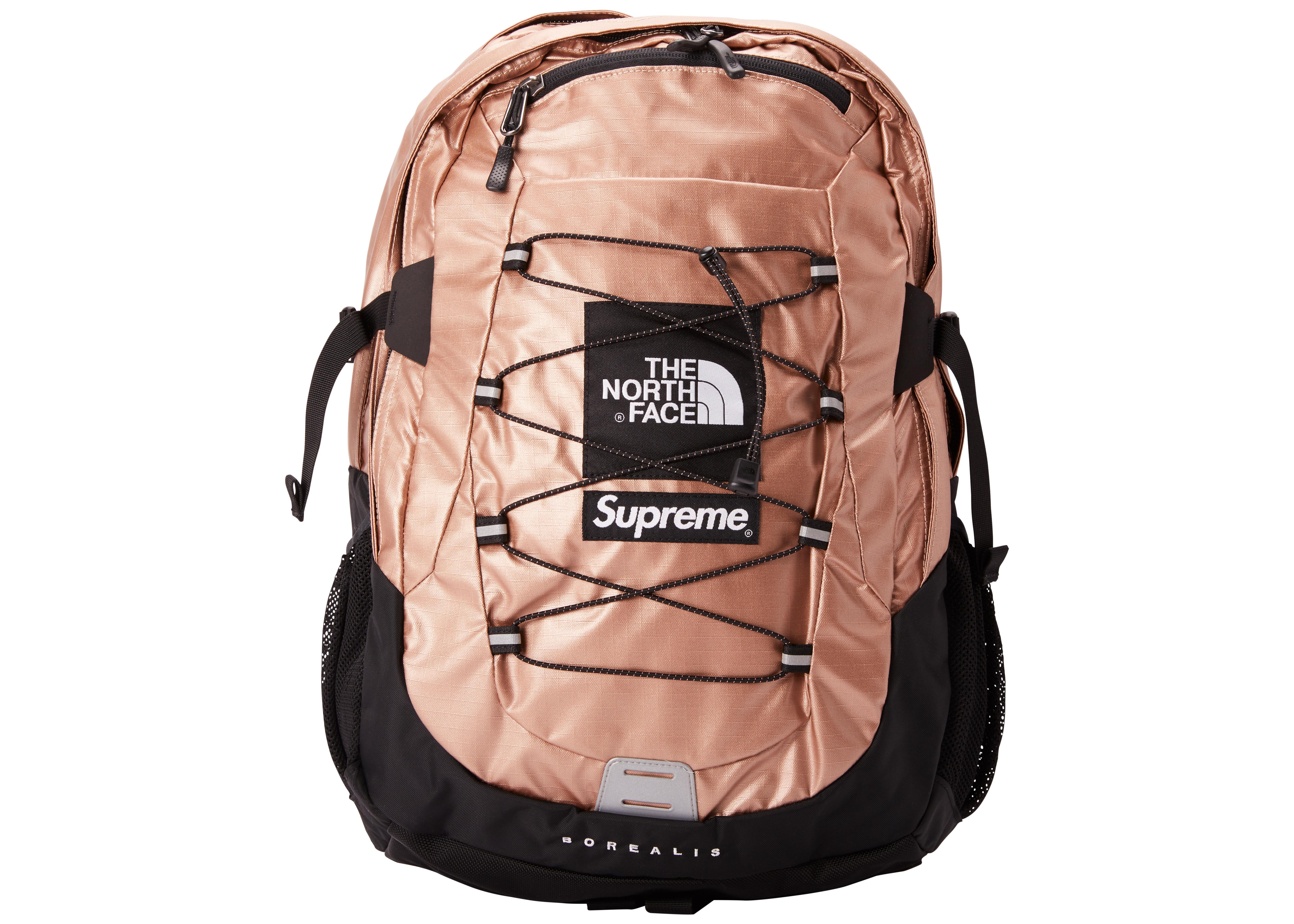 Supreme The North Face Metallic Borealis Backpack Rose Gold - Lyst