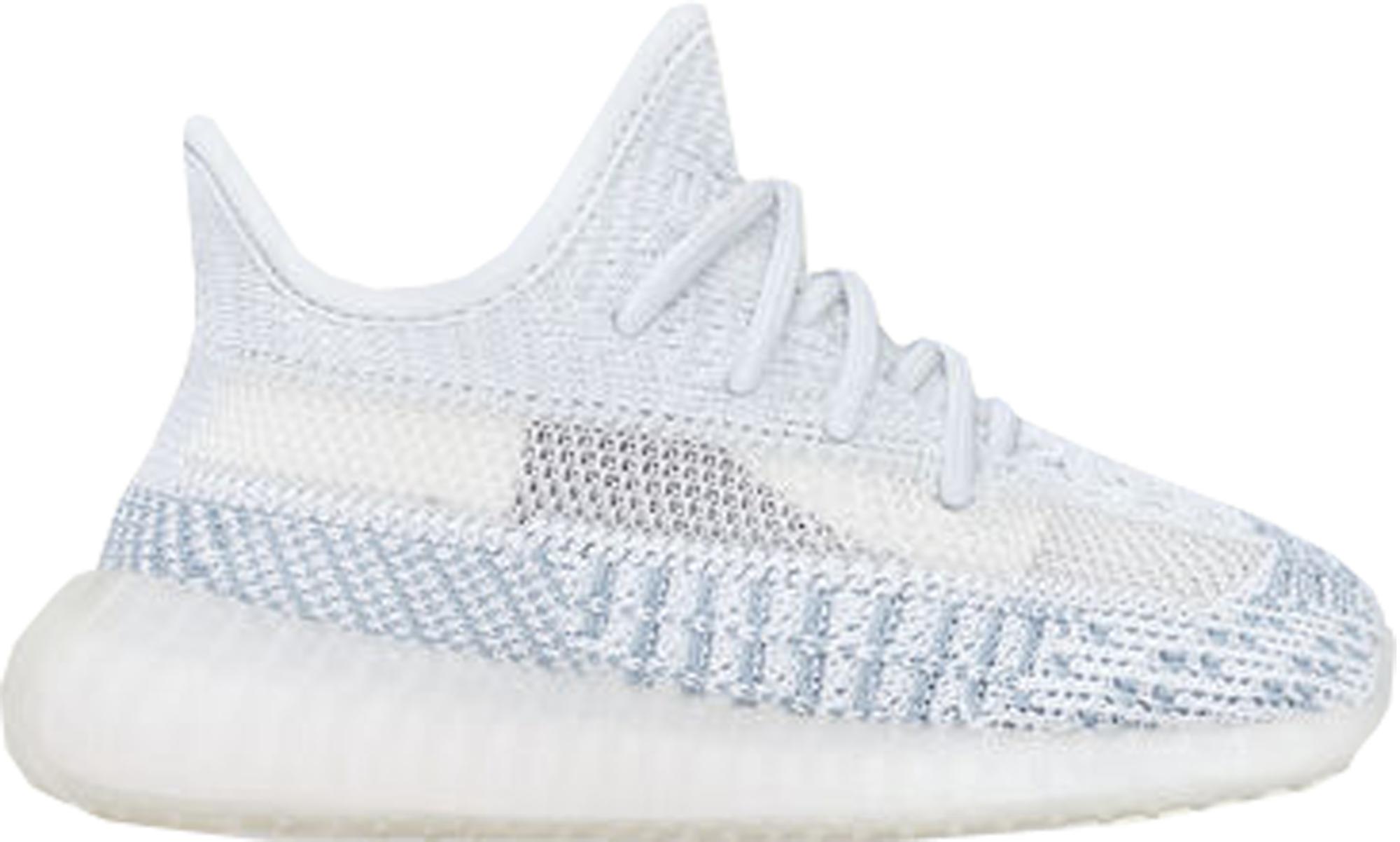 baby yeezys white