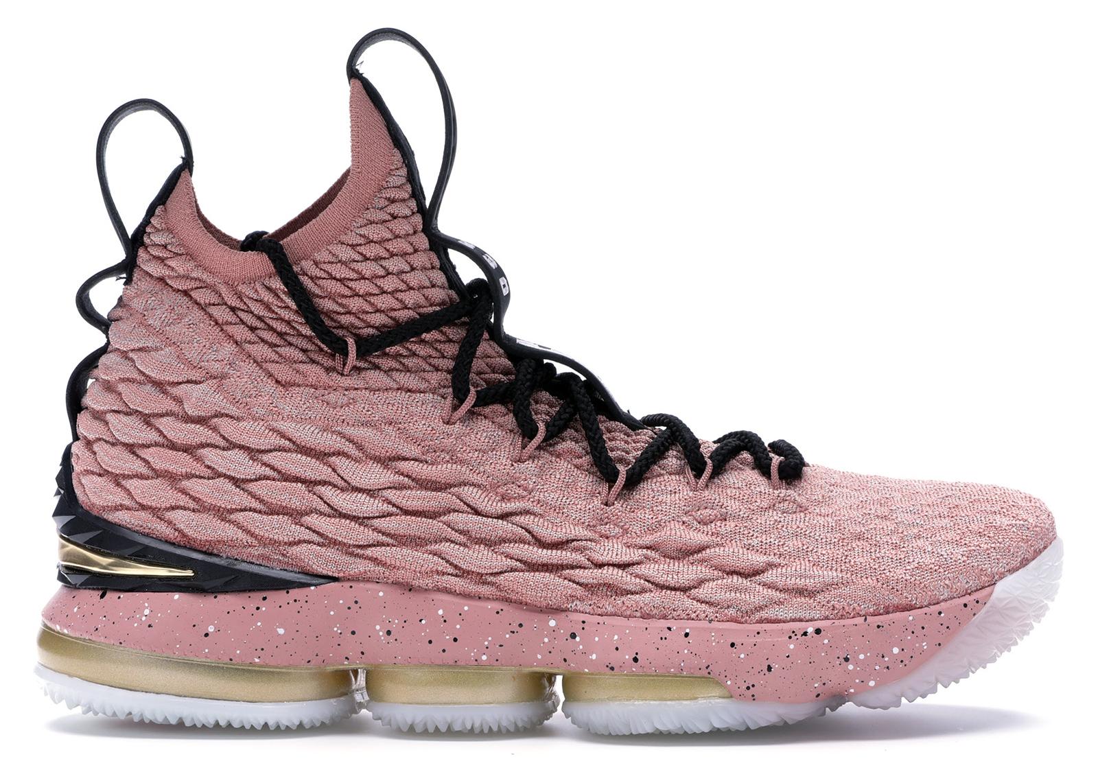lebron xv rust pink