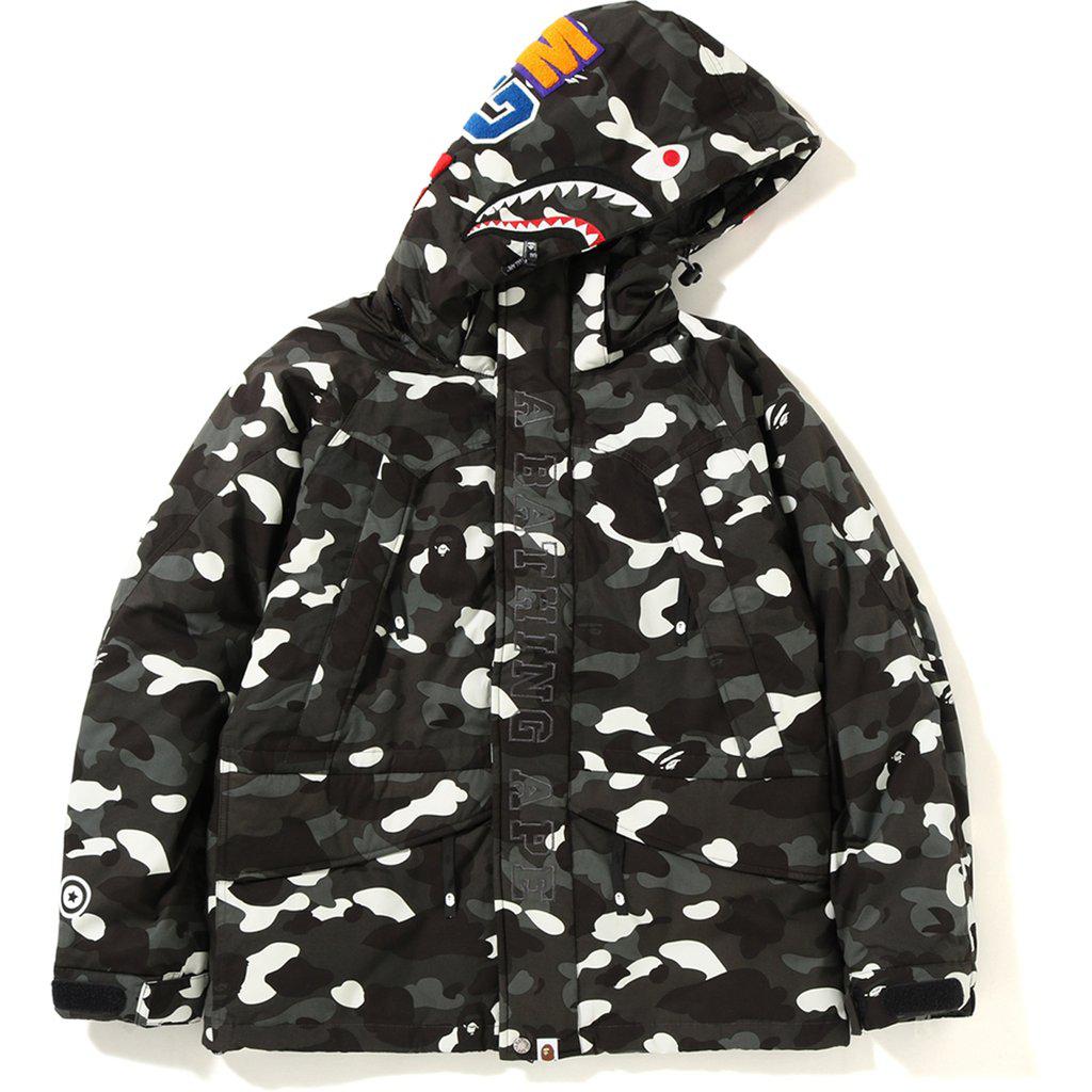 bape snowboard down jacket