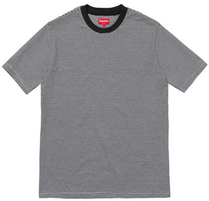 supreme micro stripe tee