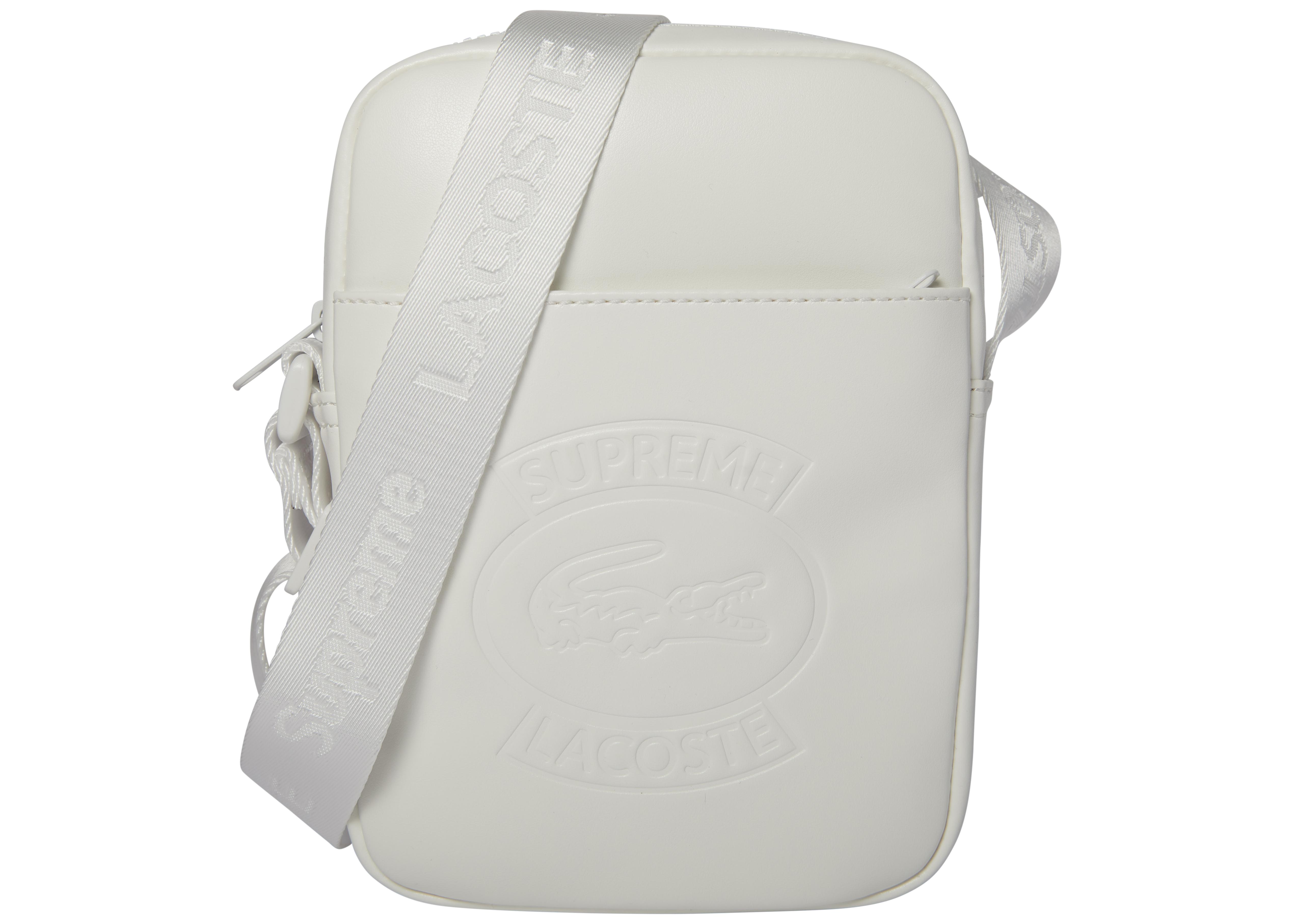 Supreme Lacoste Shoulder Bag White Lyst