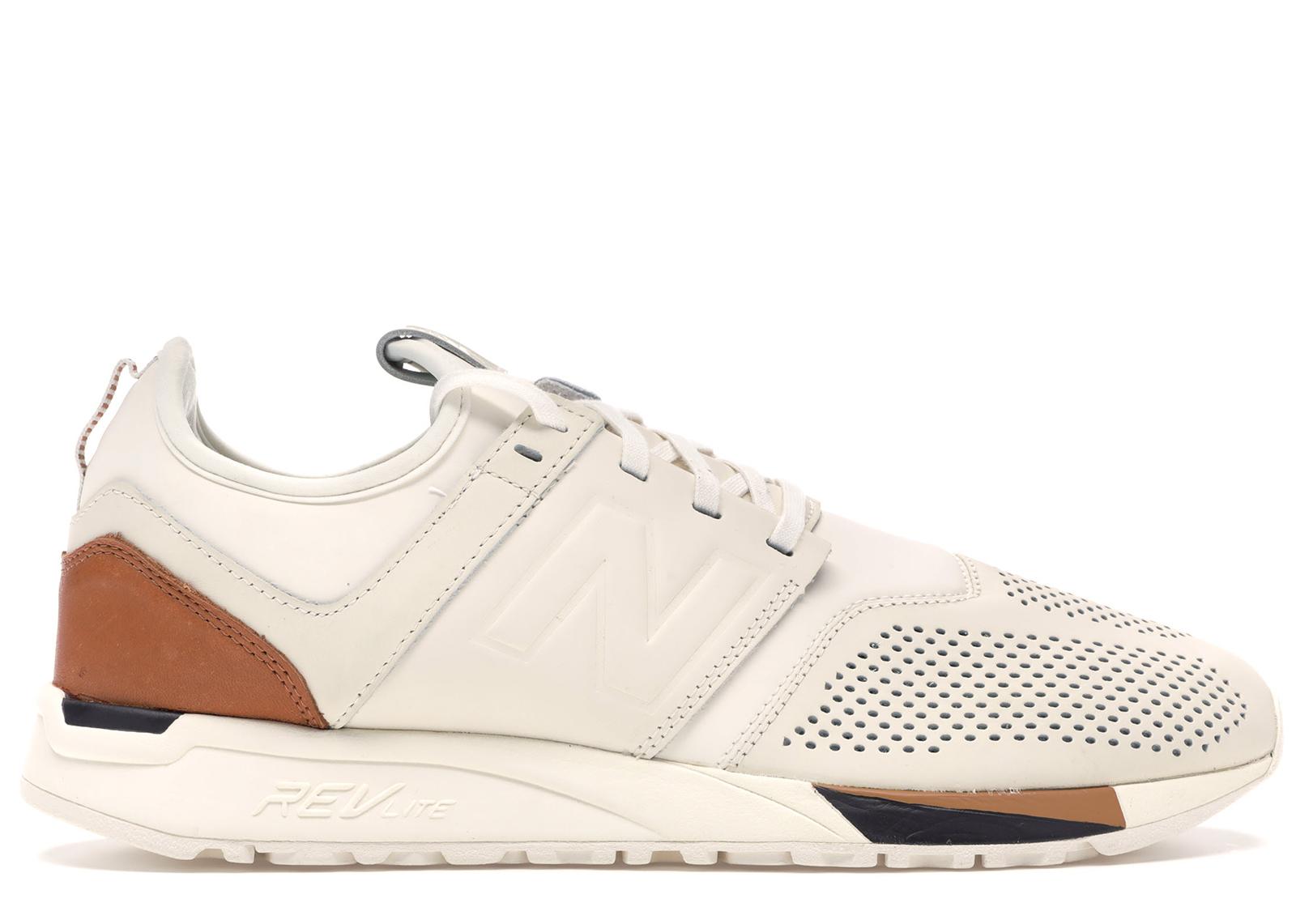 new balance white canvas