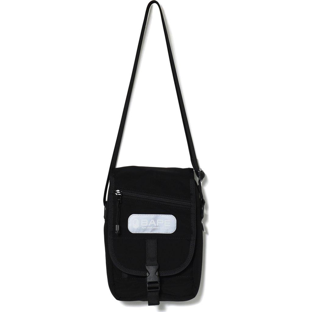 bape sling bag black