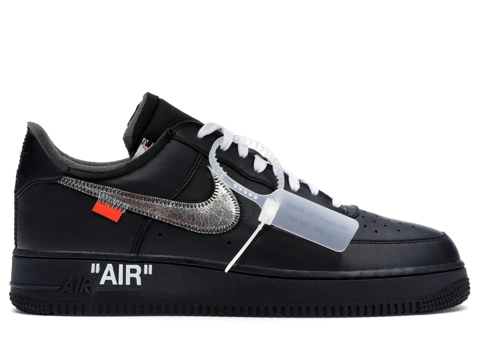 Nike Air Force 1 '07 Virgil X Moma (no Socks) in Black/Metallic Silver-Black (Black) for Men - Lyst
