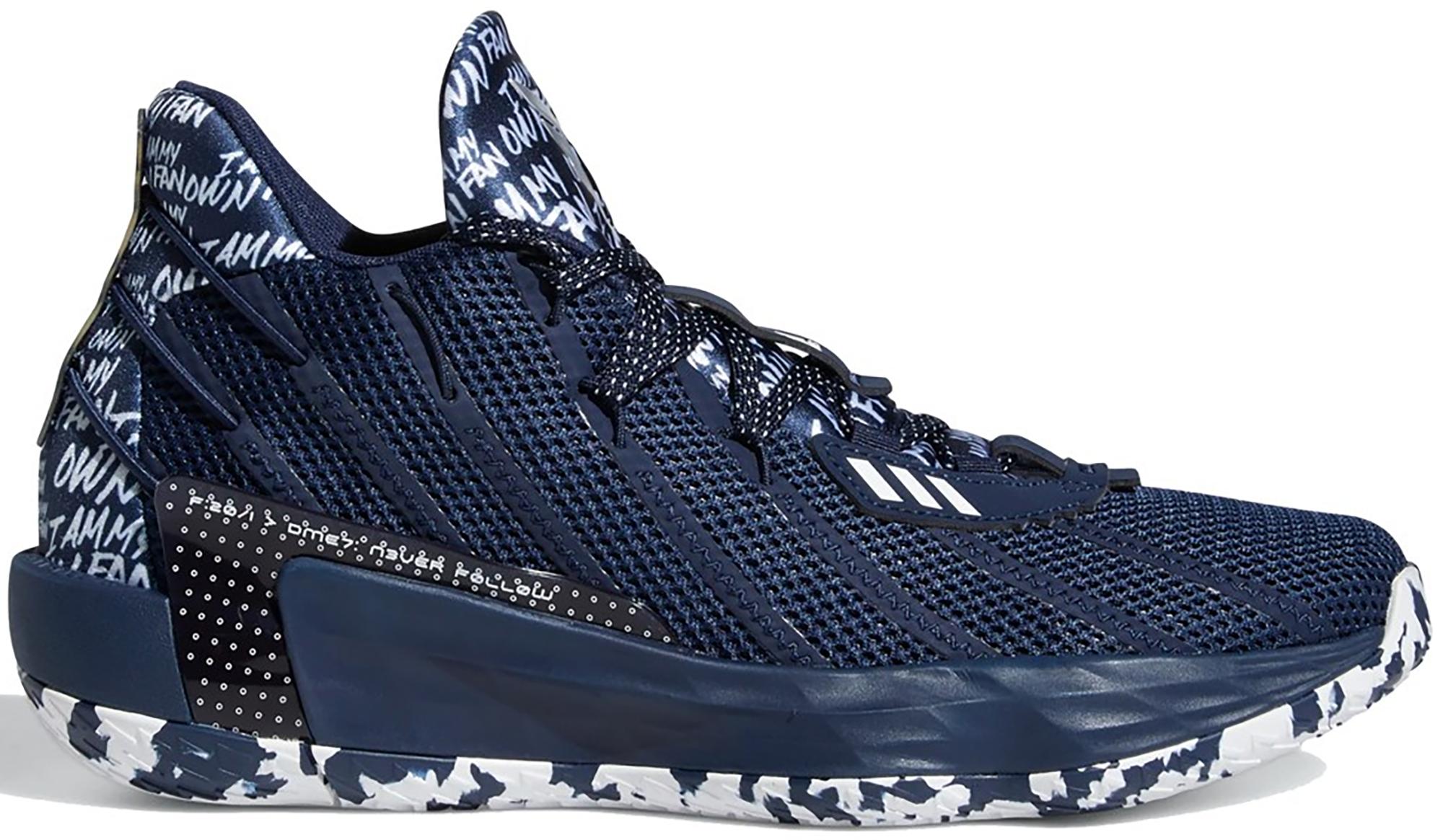 adidas Dame 7 I Am My Own Fan Collegiate Navy in Blue for Men - Lyst
