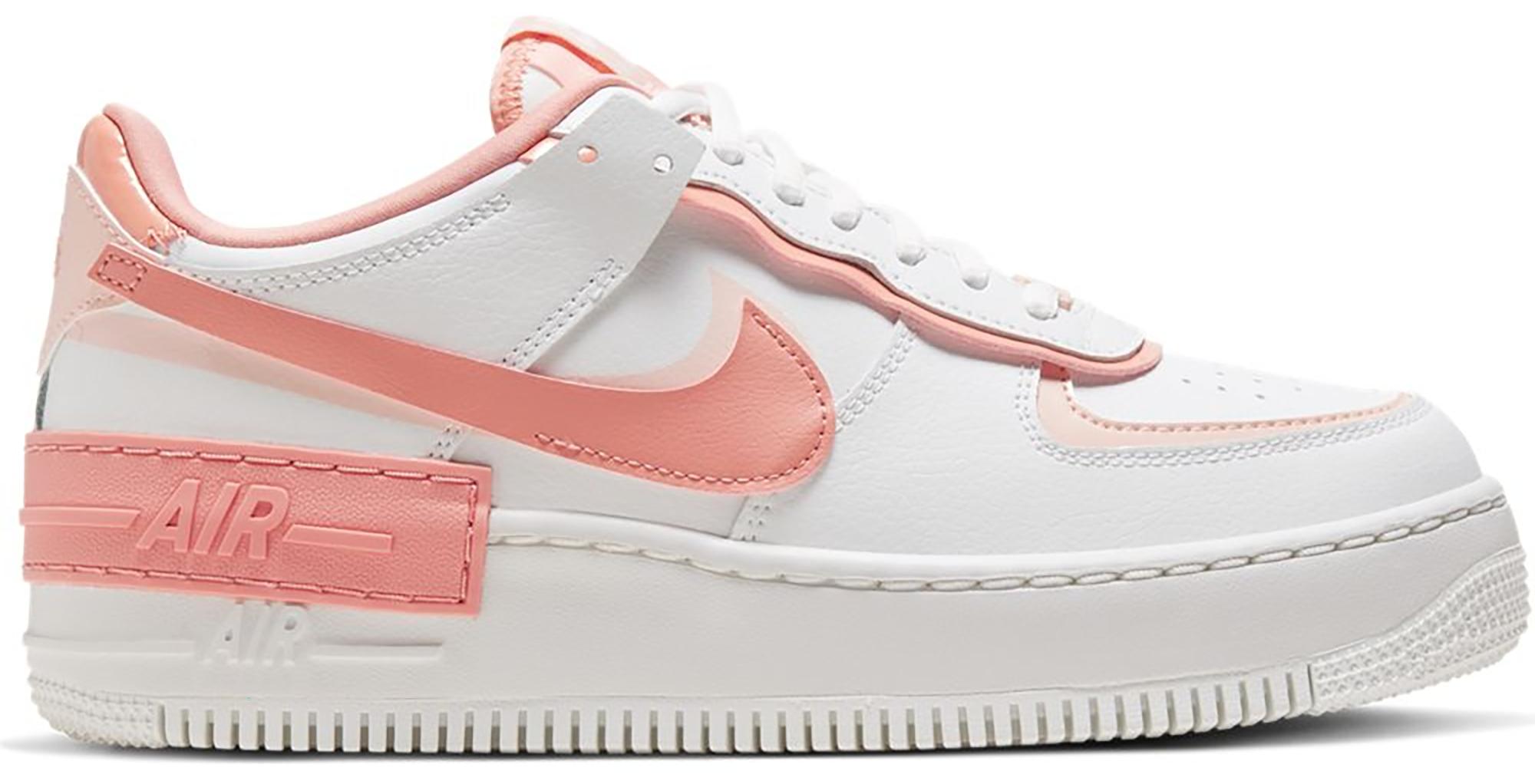 pink and grey air force 1