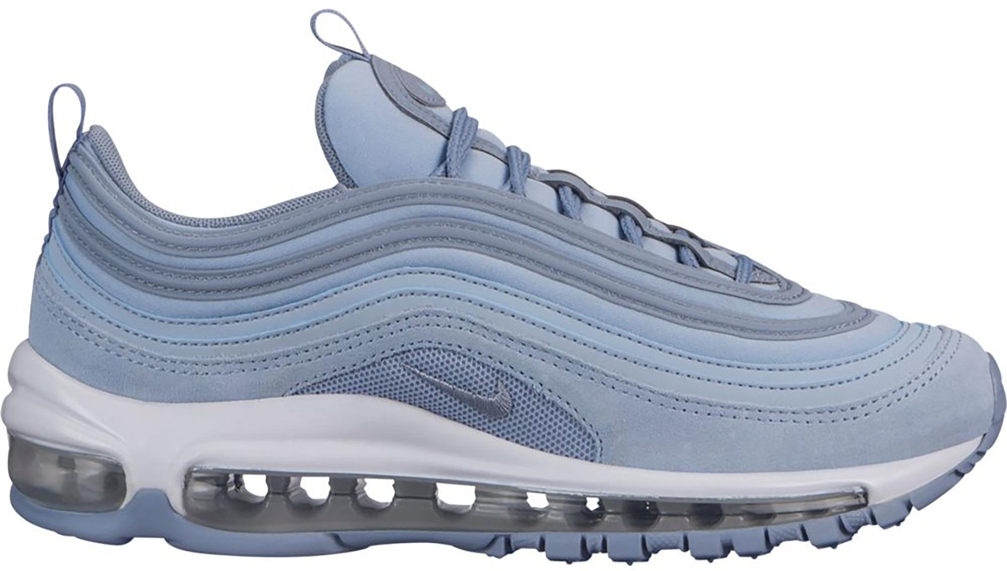 baby blue and white air max 97