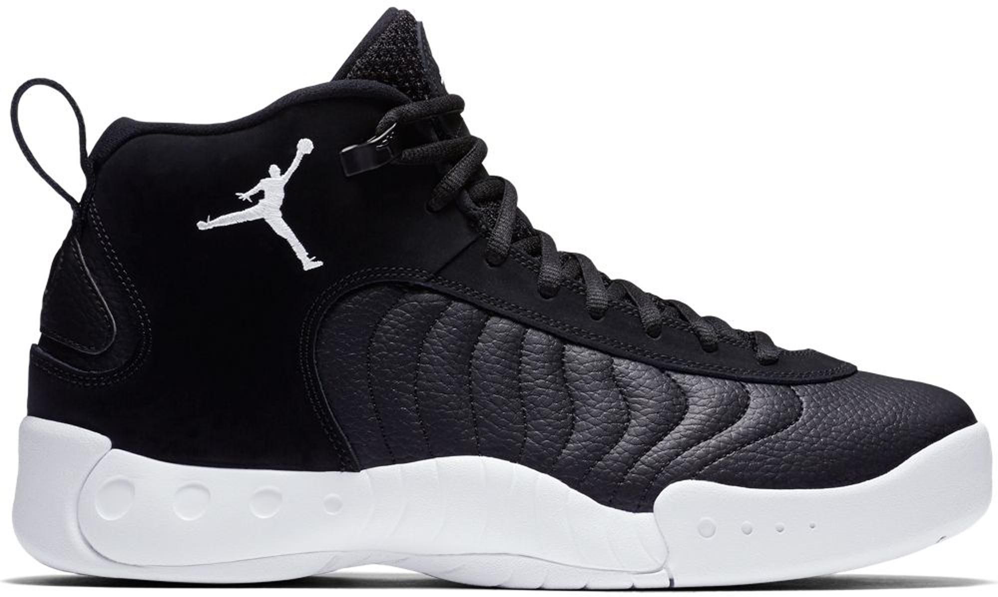 jumpman white and black