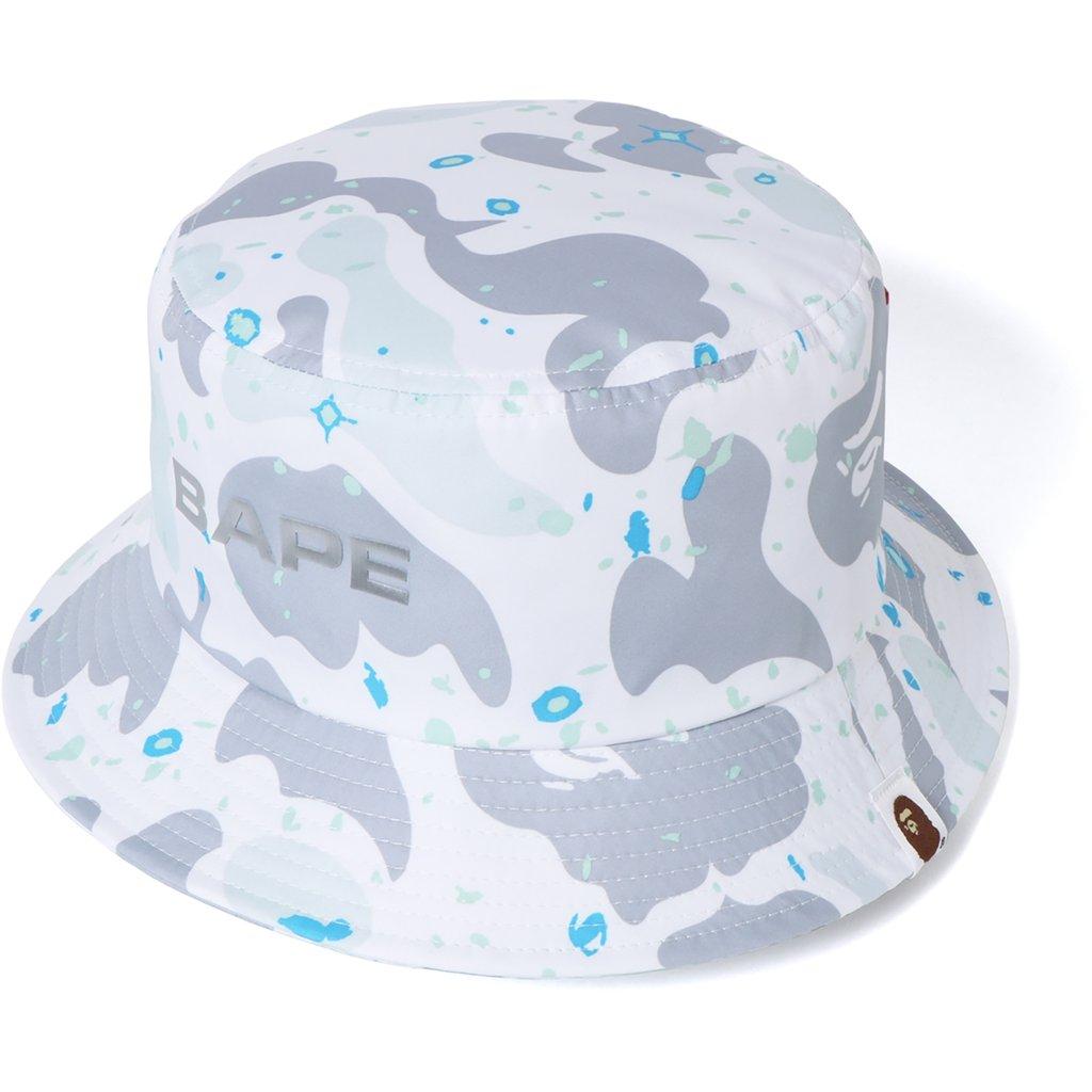 A Bathing Ape Space Camo Bucket Hat White for Men - Lyst
