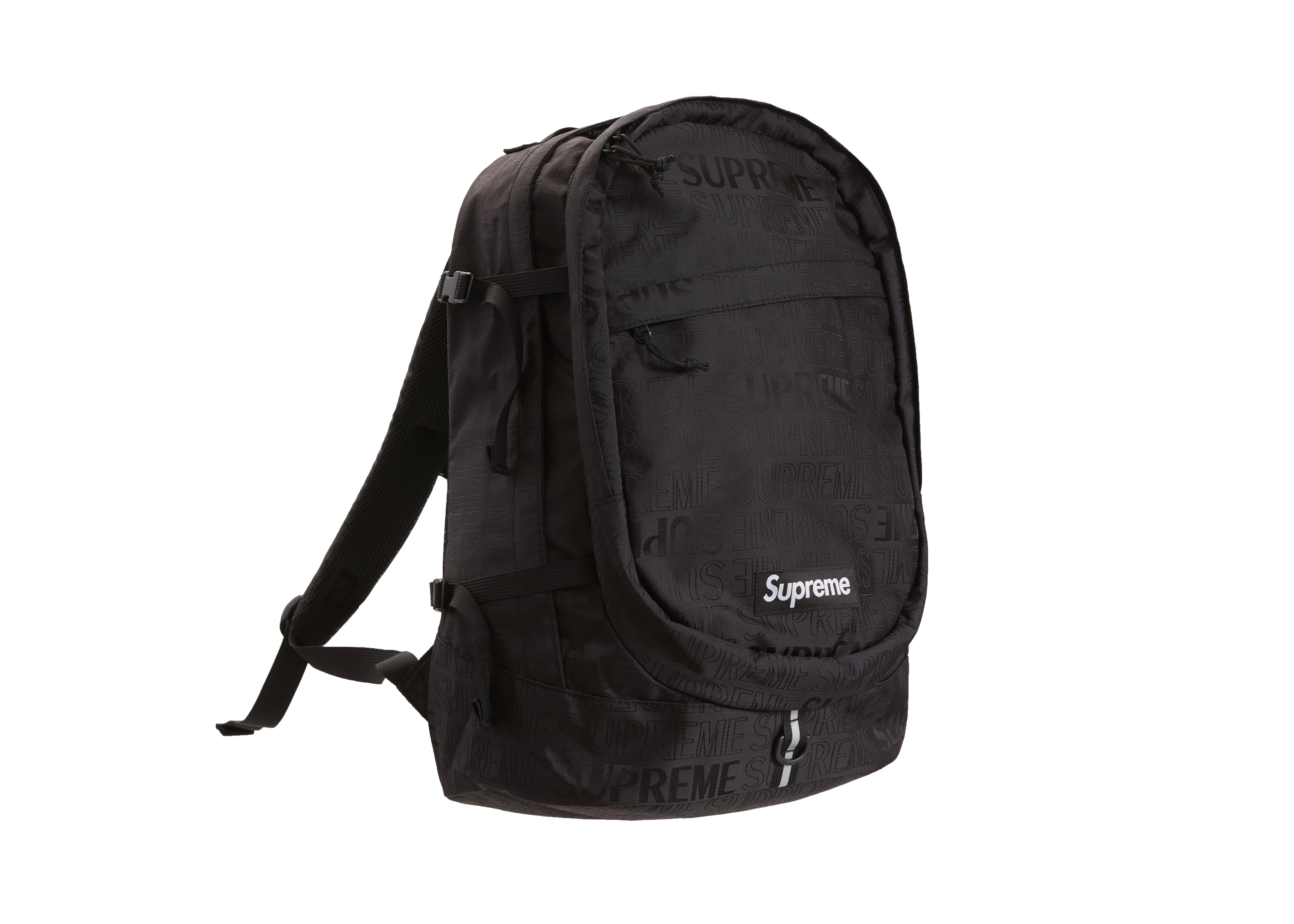 supreme backpack ss19 red