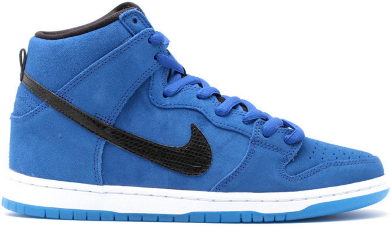 Nike Dunk Sb High Game Royal Black in Blue for Men - Lyst