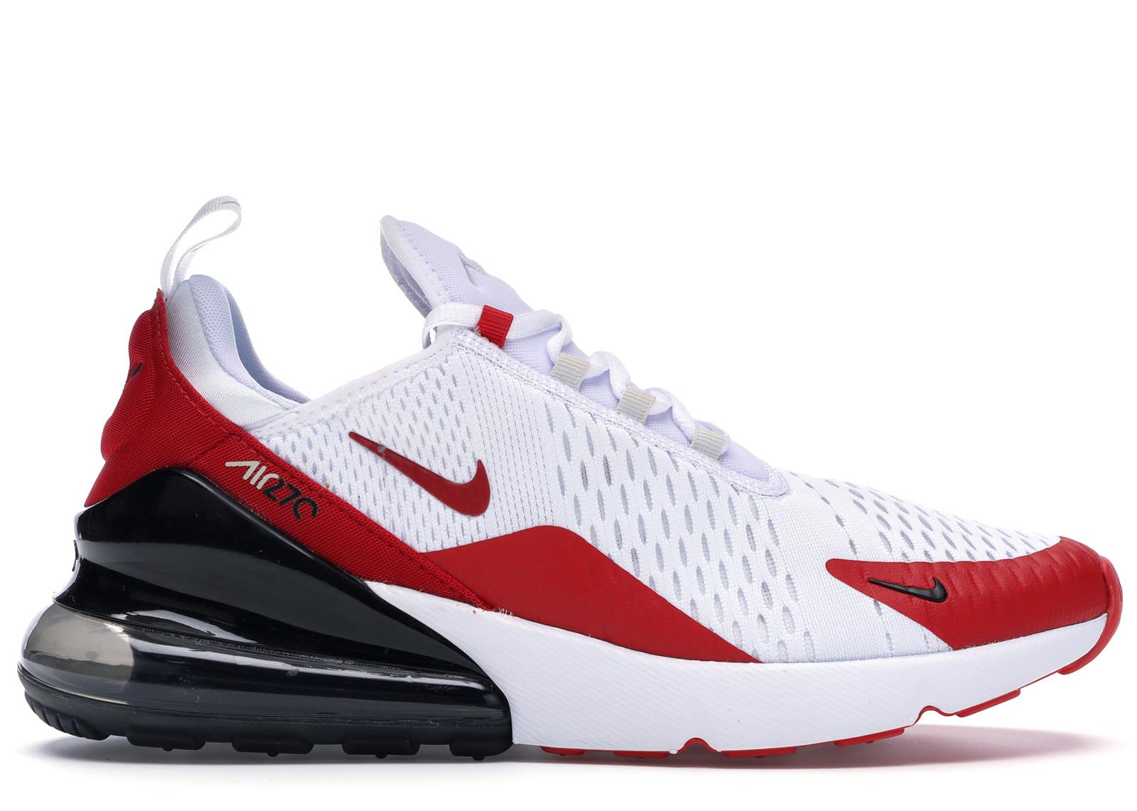 Nike Air Max 270 White Anthracite University Red for Men - Lyst