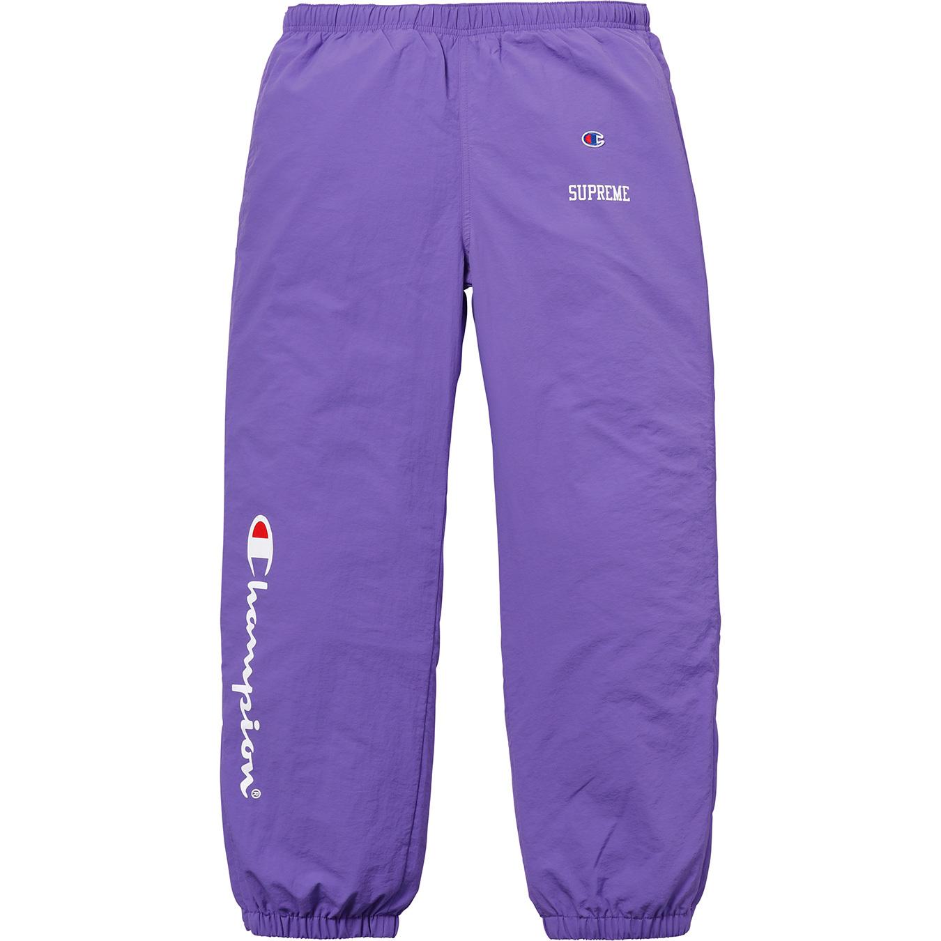 purple champion pants