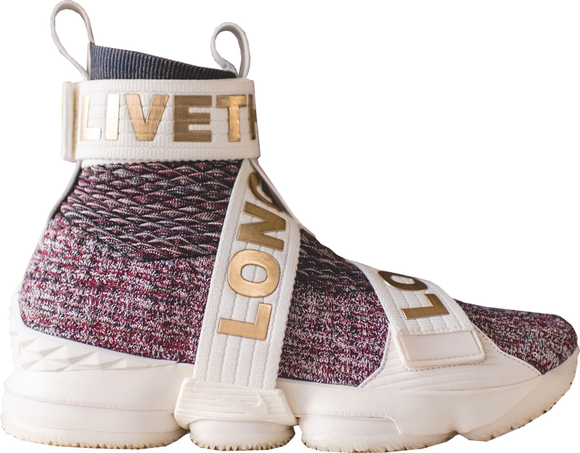 lebron 15 lifestyle kith f&f white