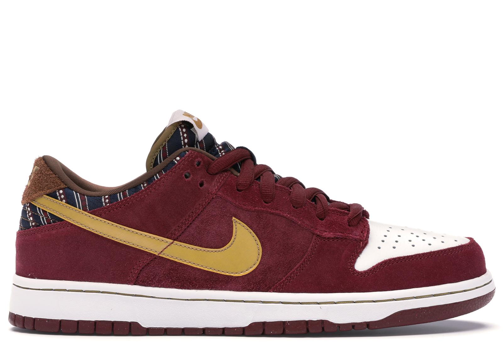 Nike Sb Dunk Low Anchorman in Red for Men - Lyst
