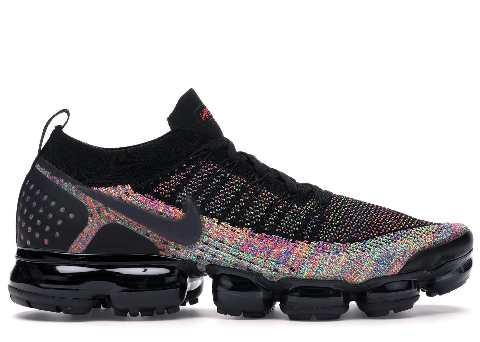 Nike Air Vapormax Flyknit 2 'black Multi-color' for Men - Save 57% - Lyst