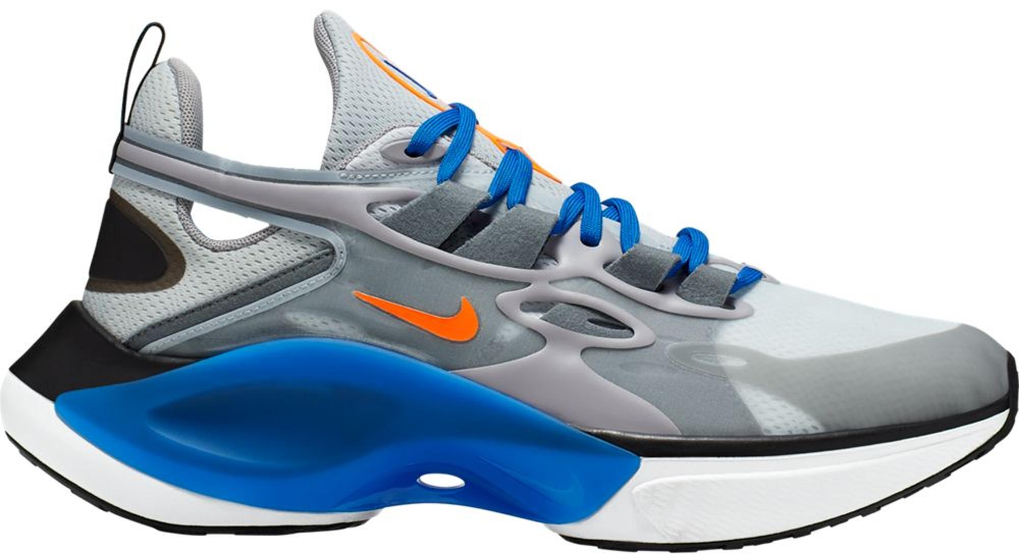 Nike Signal D/ms/x Casual Shoes Grey in Grey/OrangeBlueBlackWhite